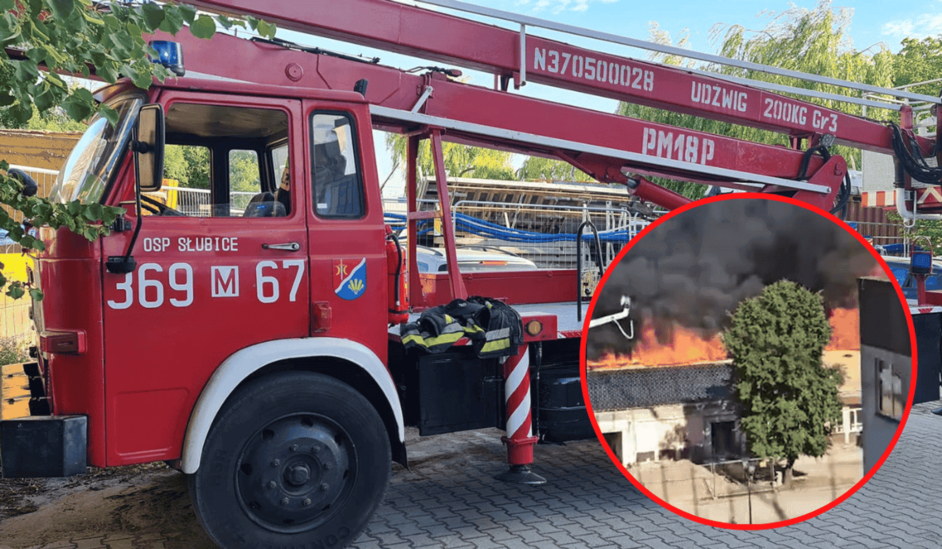 Płock. Pożar na oddziale w Szpitalu Wojewódzkim. Ewakuowano pacjentów i pracowników