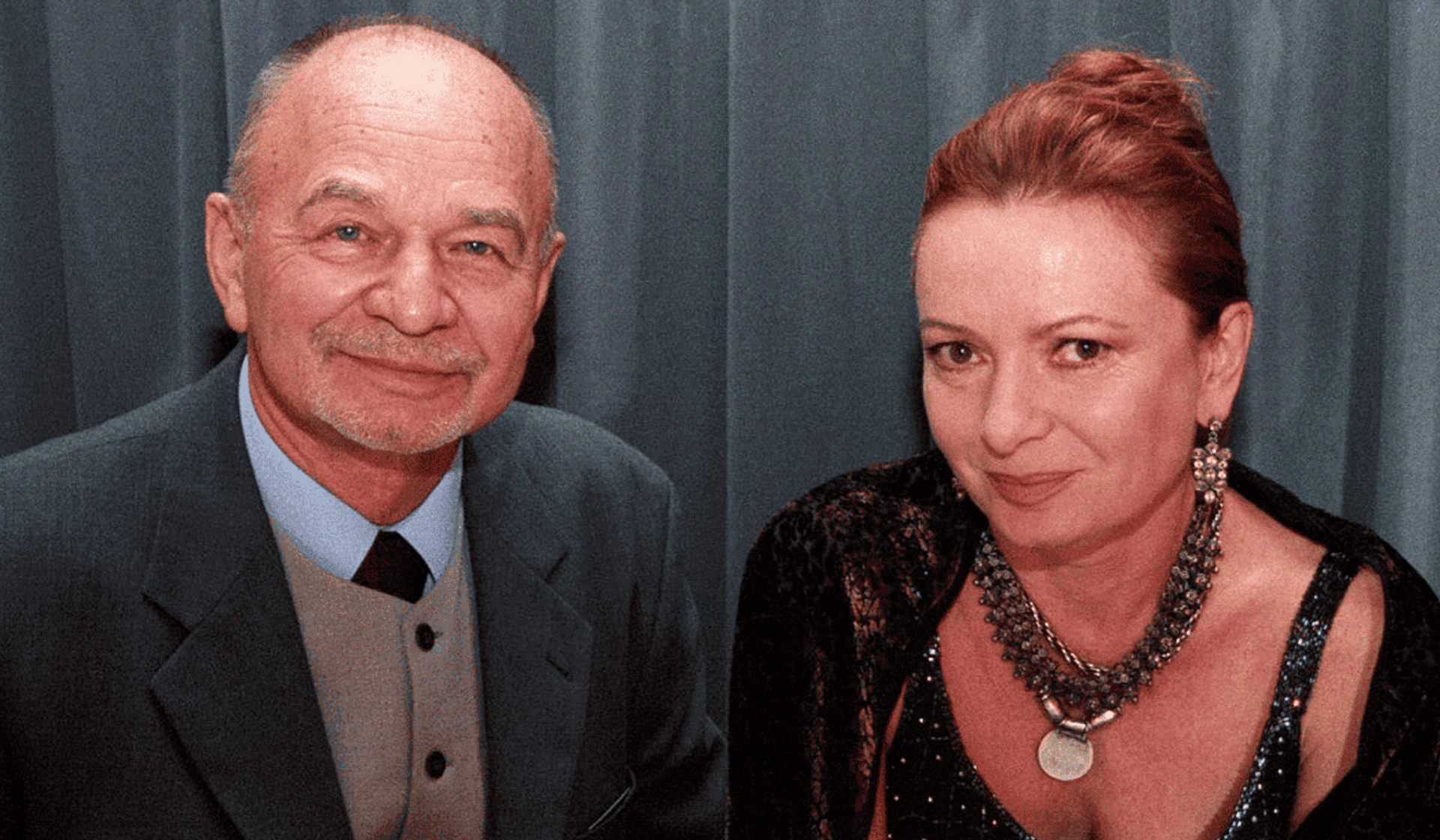 Ryszard Kotys z żoną