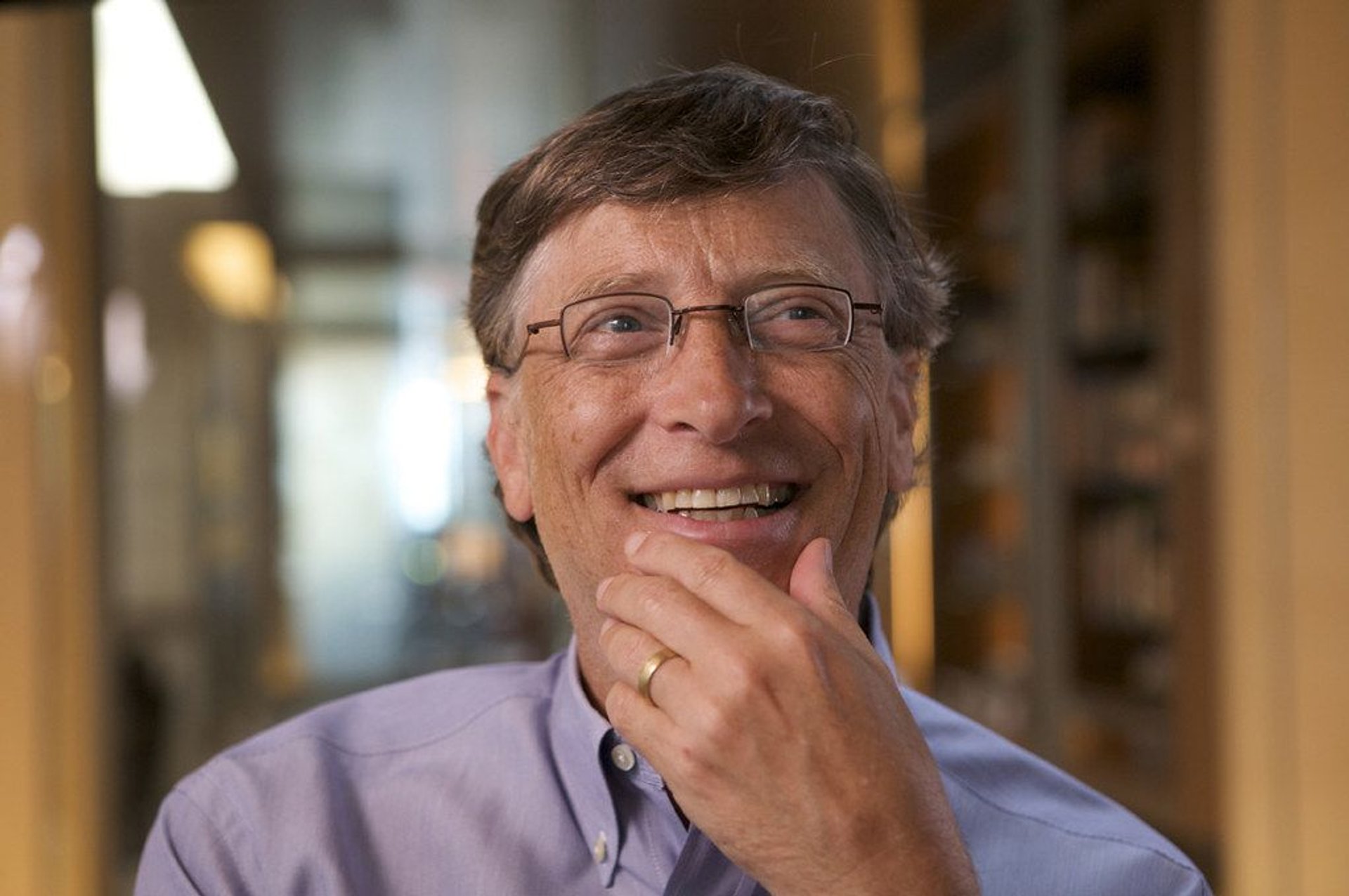 Bill Gates rozmyśla