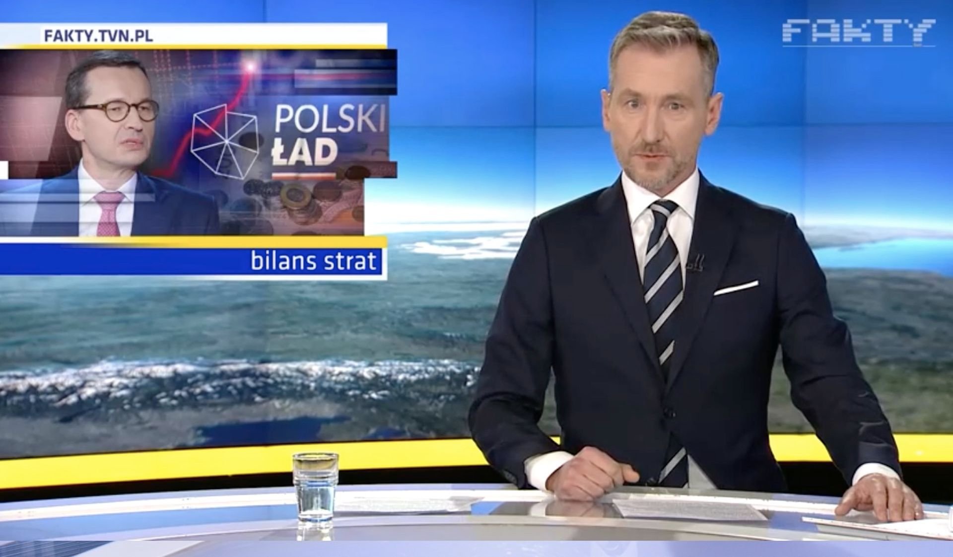 Polski Ład i prezes PiS skrytykowani w "Faktach" TVN