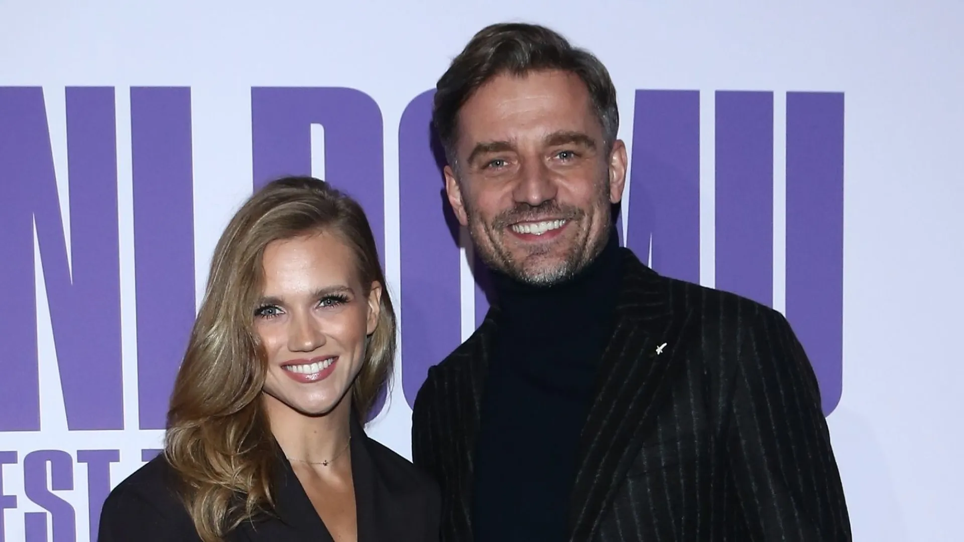 Agnieszka Kaczorowska i Marcin Rogacewicz