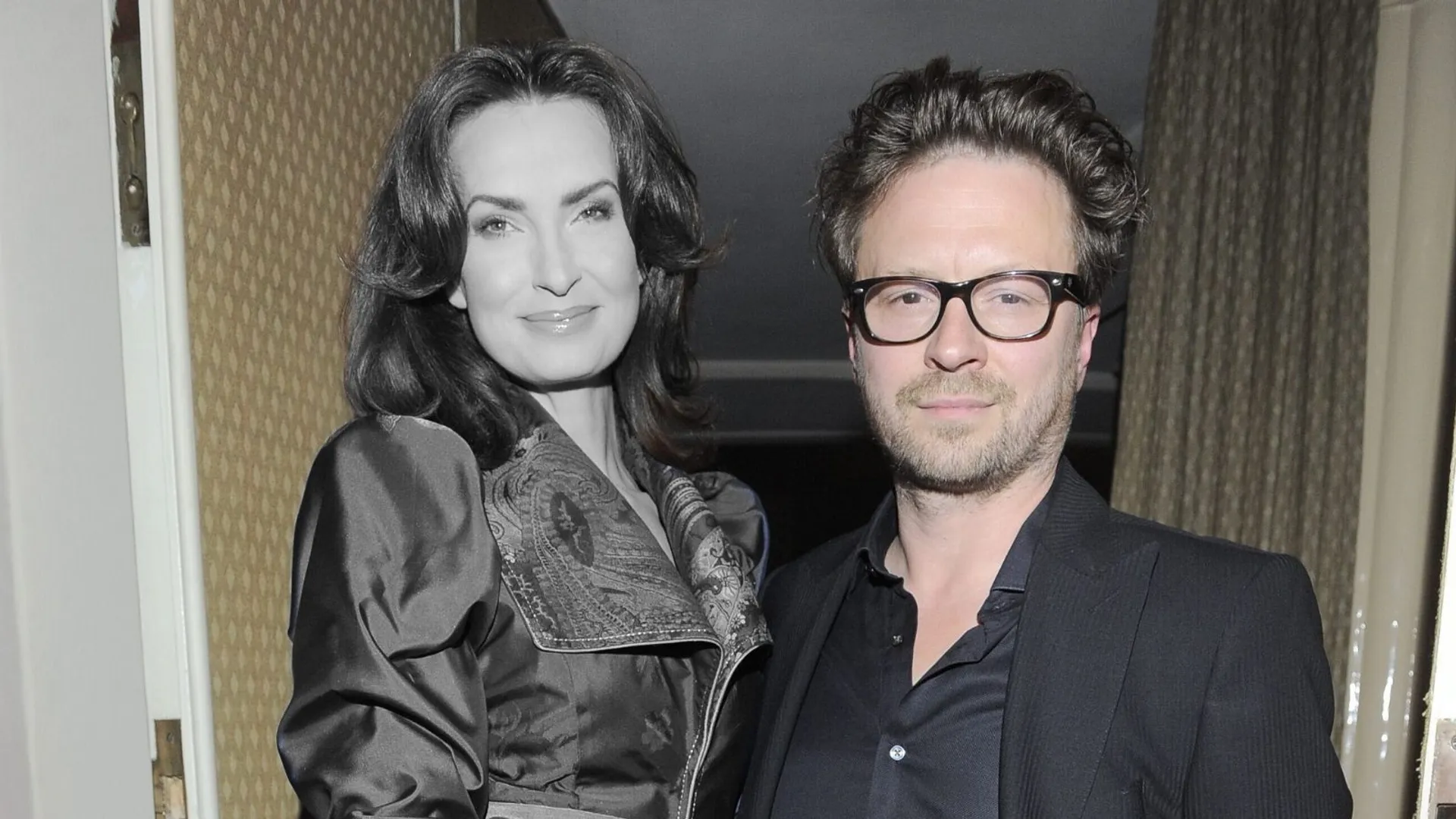 Agnieszka Maciąg z mężem