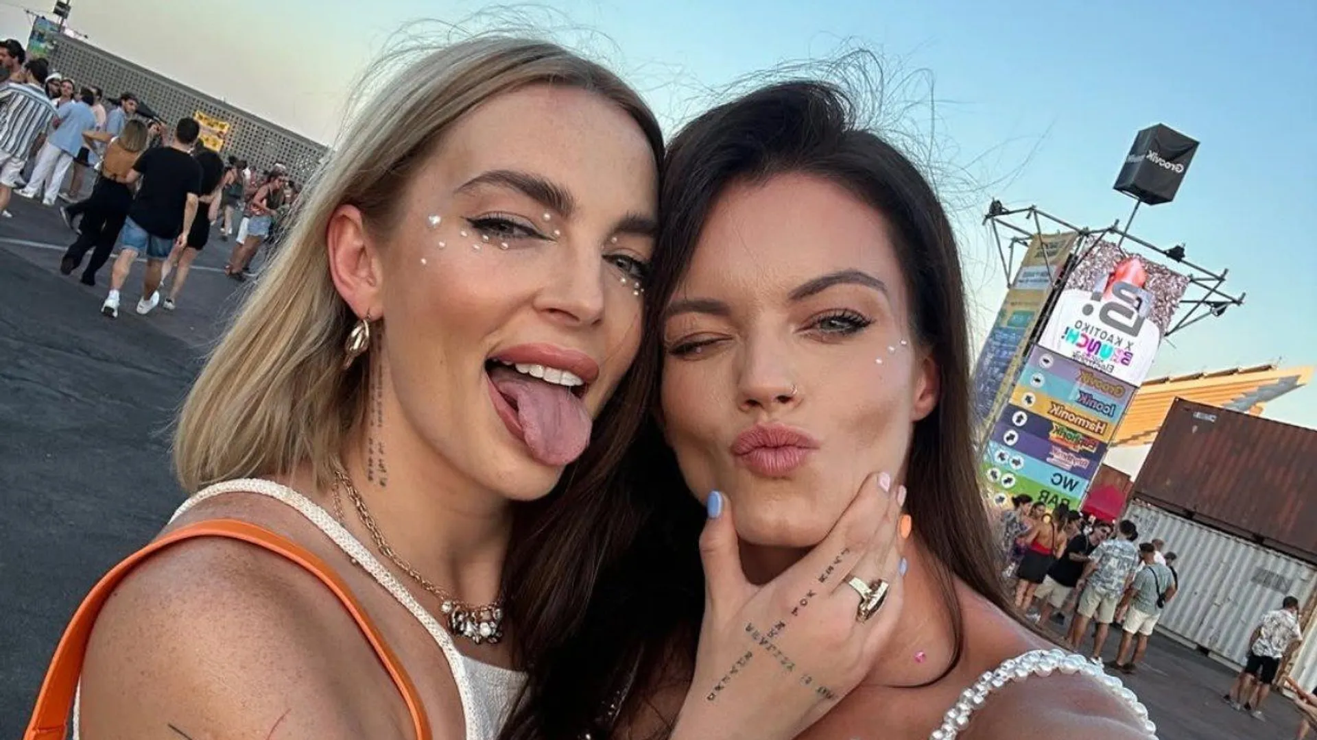 Agnieszka Skrzeczkowska i Karolina Brzuszczyńska