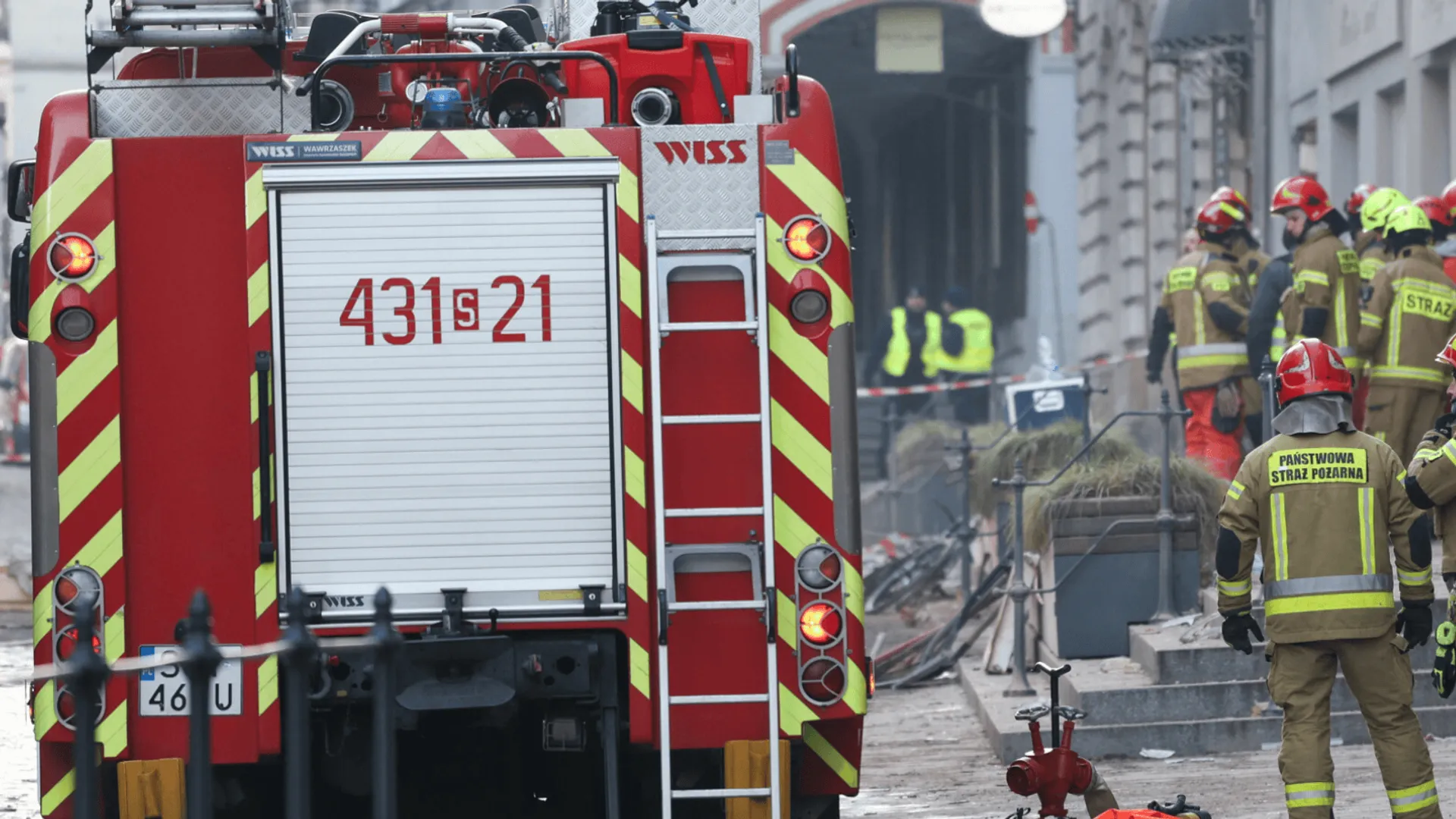 Akcja straży pożarnej