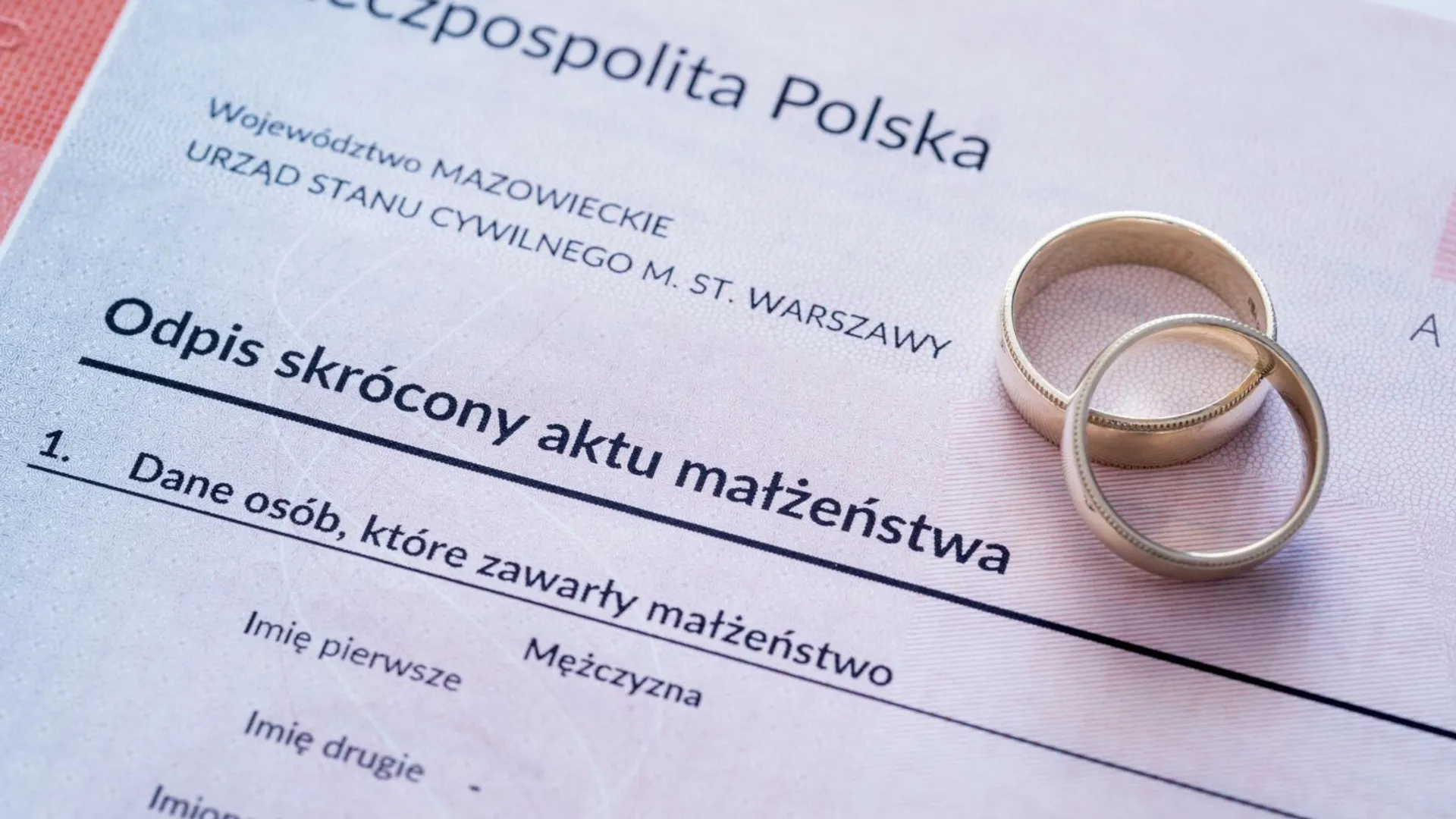 Akt małżeństwa
