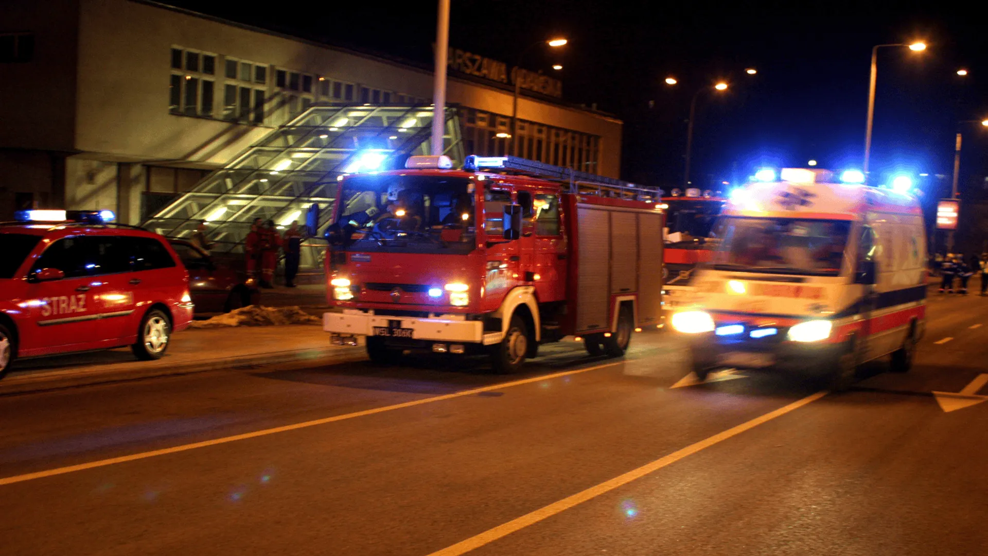 ambulans, straż pożarna