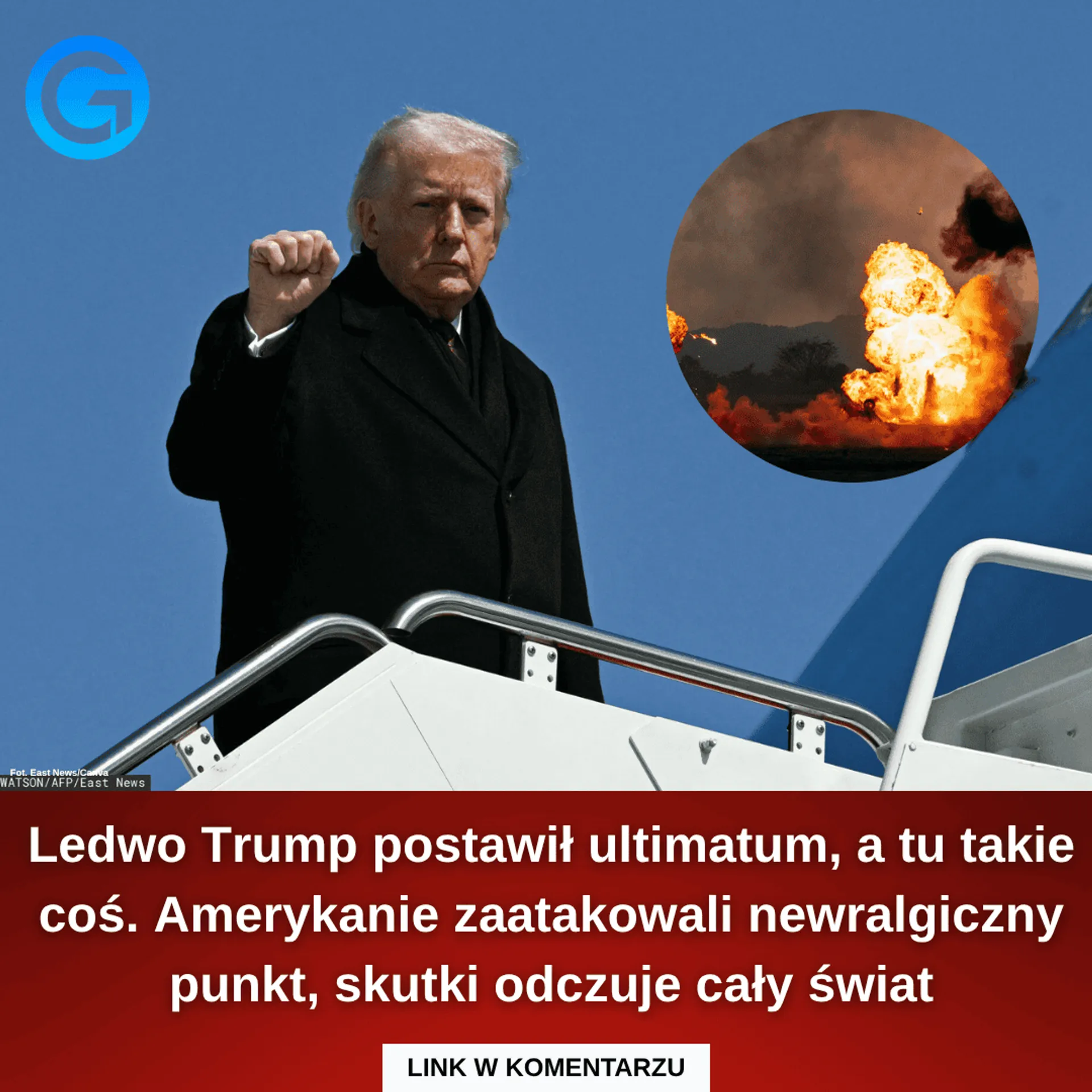 Amerykanie zaatakowali kluczowe punkty w Iranie