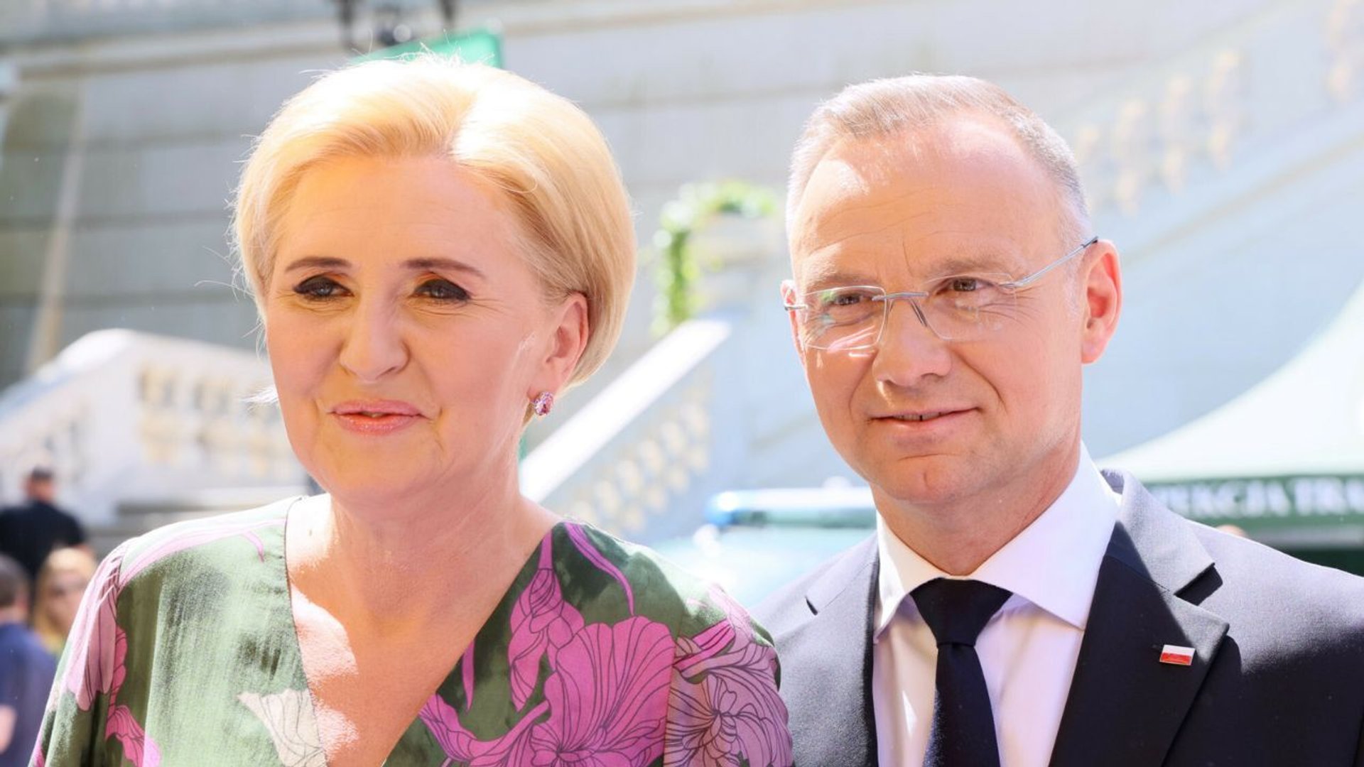 Andrzej Duda i Agata Duda