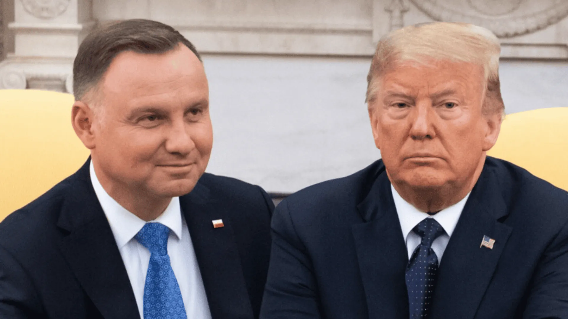 Andrzej Duda i Donald Trump