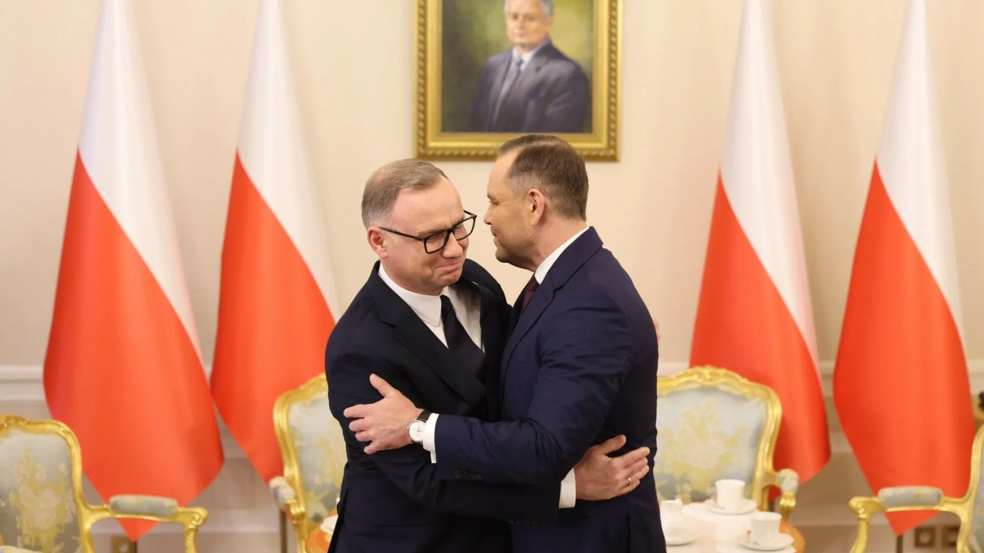 Karol Nawrocki i Andrzej Duda