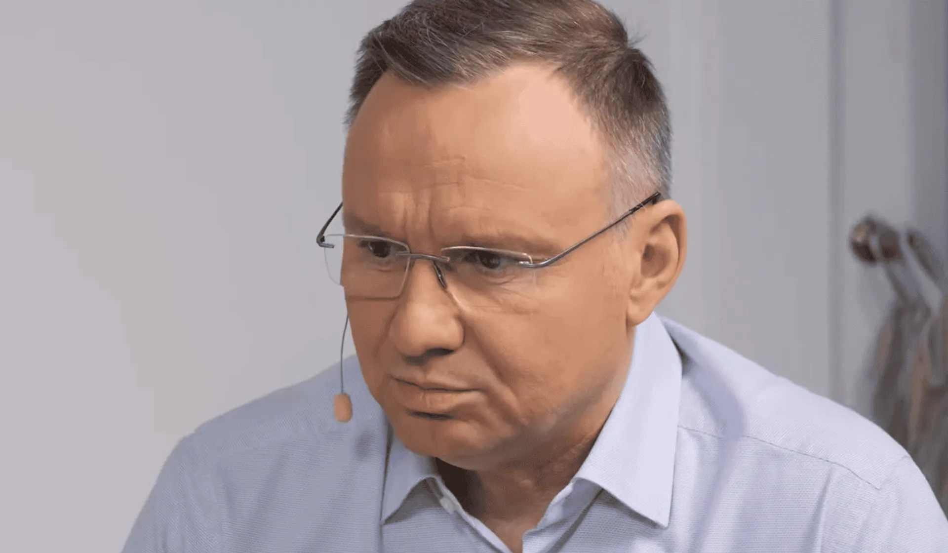 Andrzej Duda w rozmowie z Krzysztofem Stanowskim