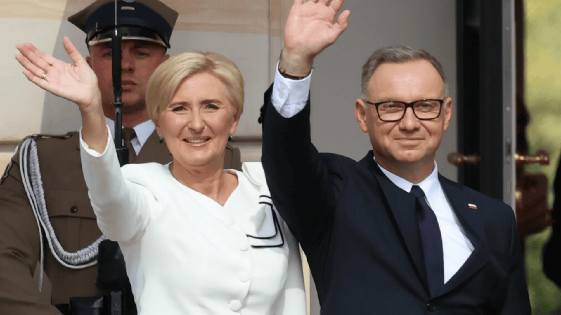 Andrzej Duda z żoną