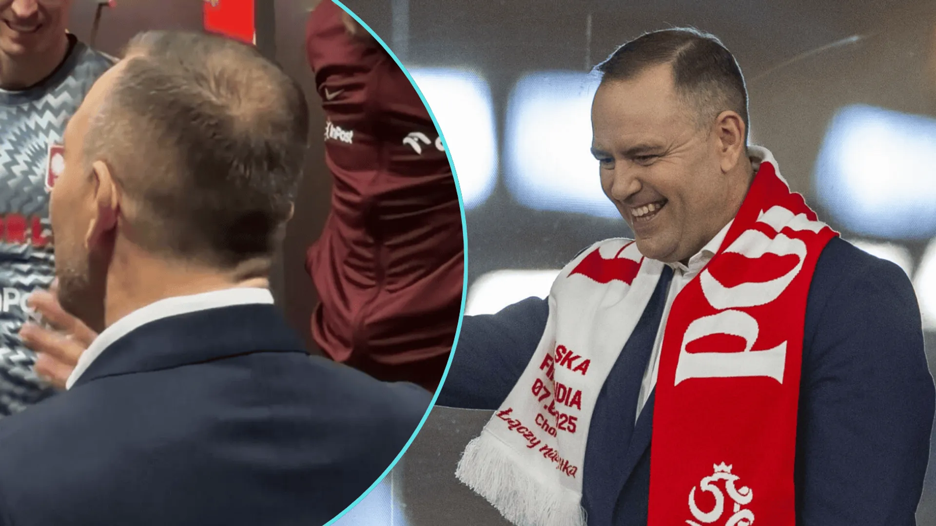 Nawrocki wparował do szatni Polaków i się zaczęło.