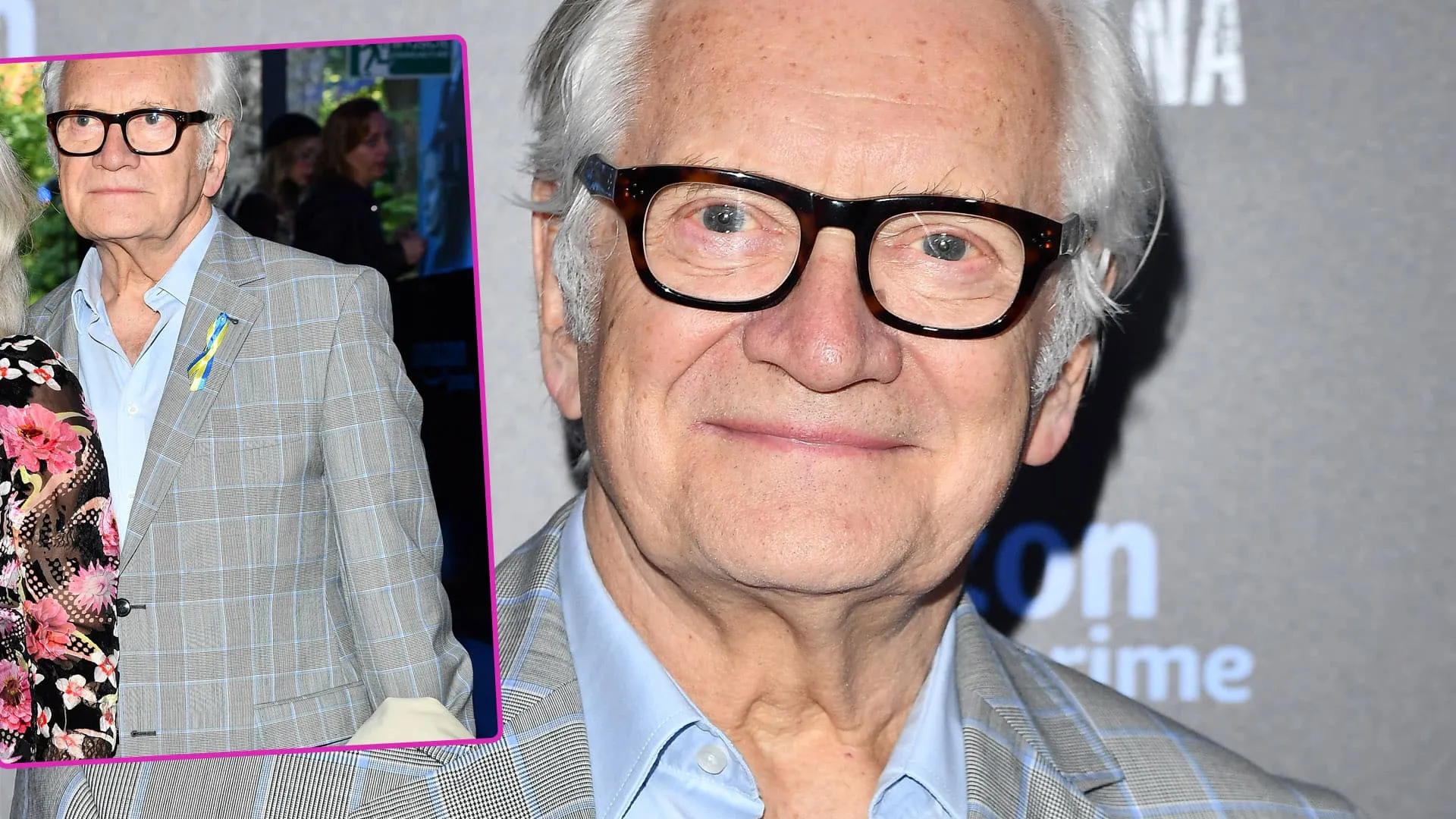 Andrzej Seweryn z piątą żoną na salonach. Jest od niego sporo młodsza