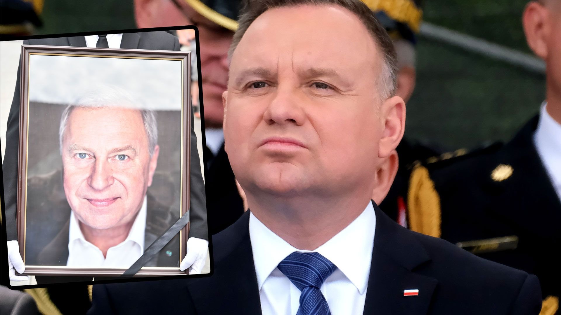 Andrzej duda/ Jerzy Stuhr