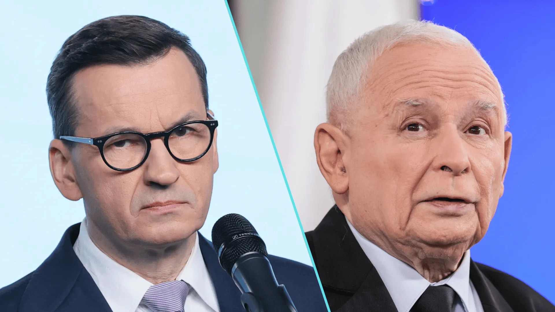 Morawiecki i Jarosław Kaczyński