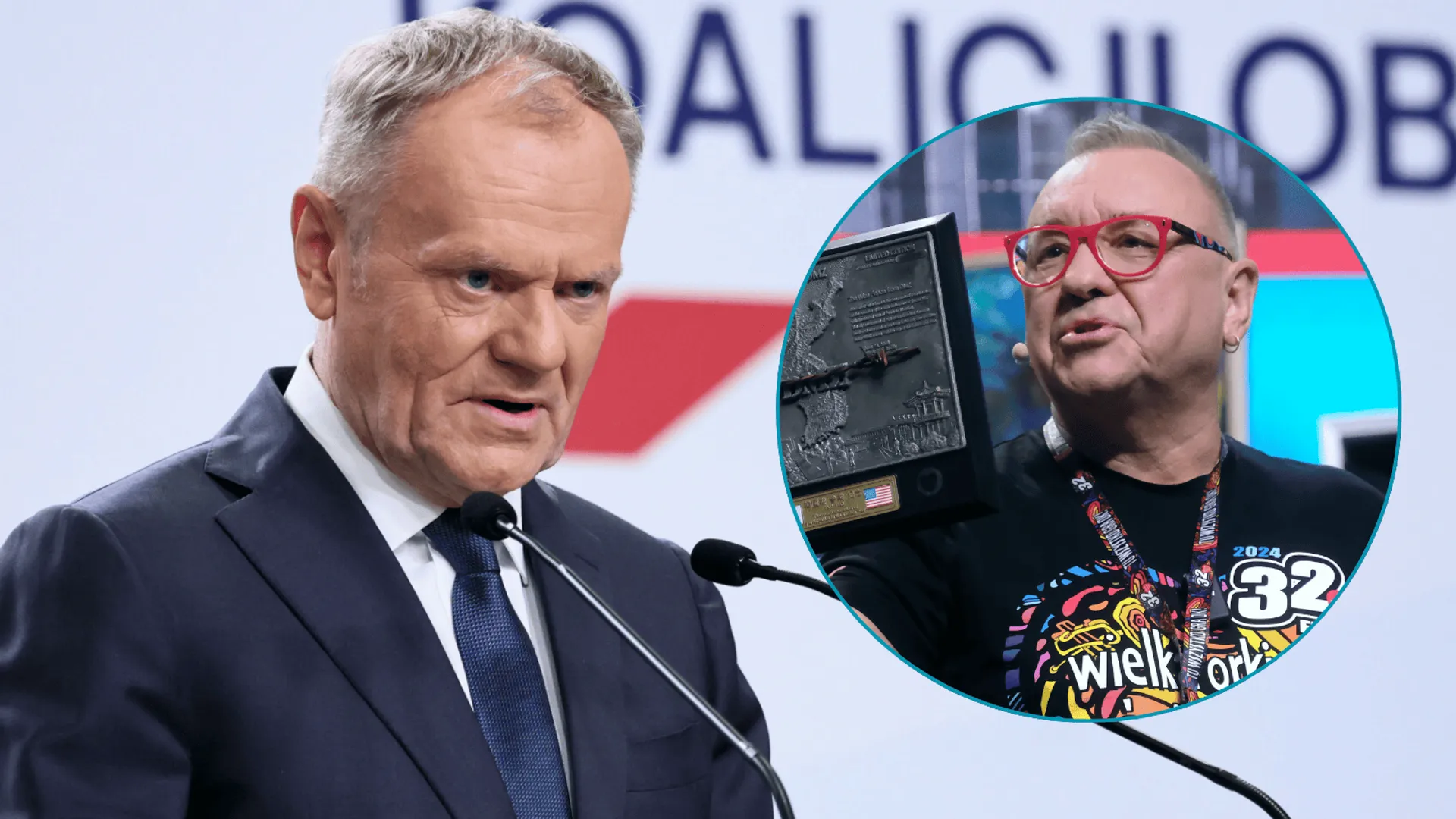 Tusk porównał Owsiaka do Wałęsy i się zaczęło. Polacy nie wytrzymali