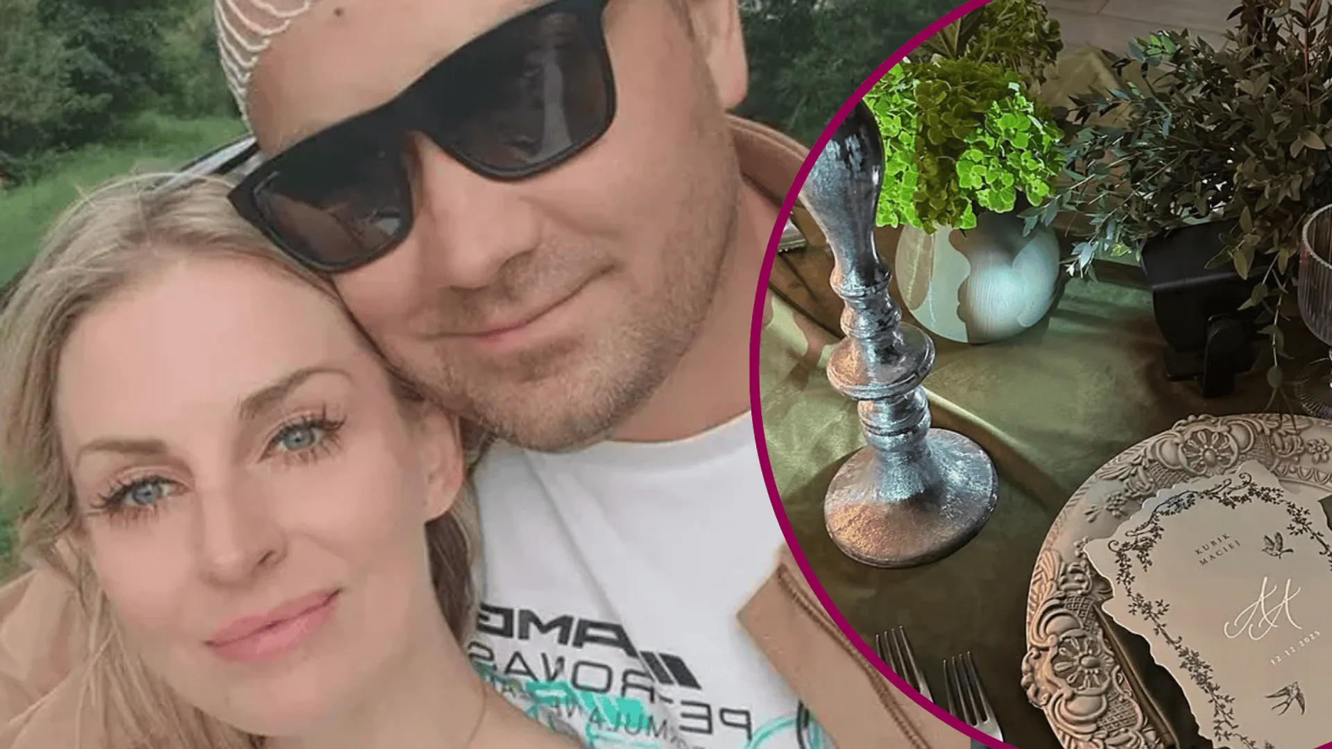 Anita Szydłowska i Adrian Szymaniak