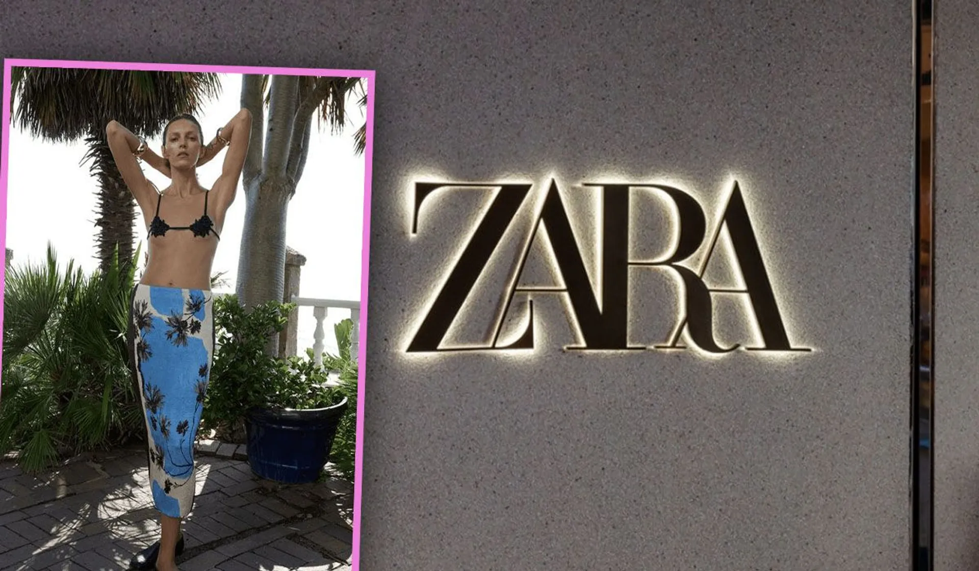 Zara, Anja Rubik, mikostanik