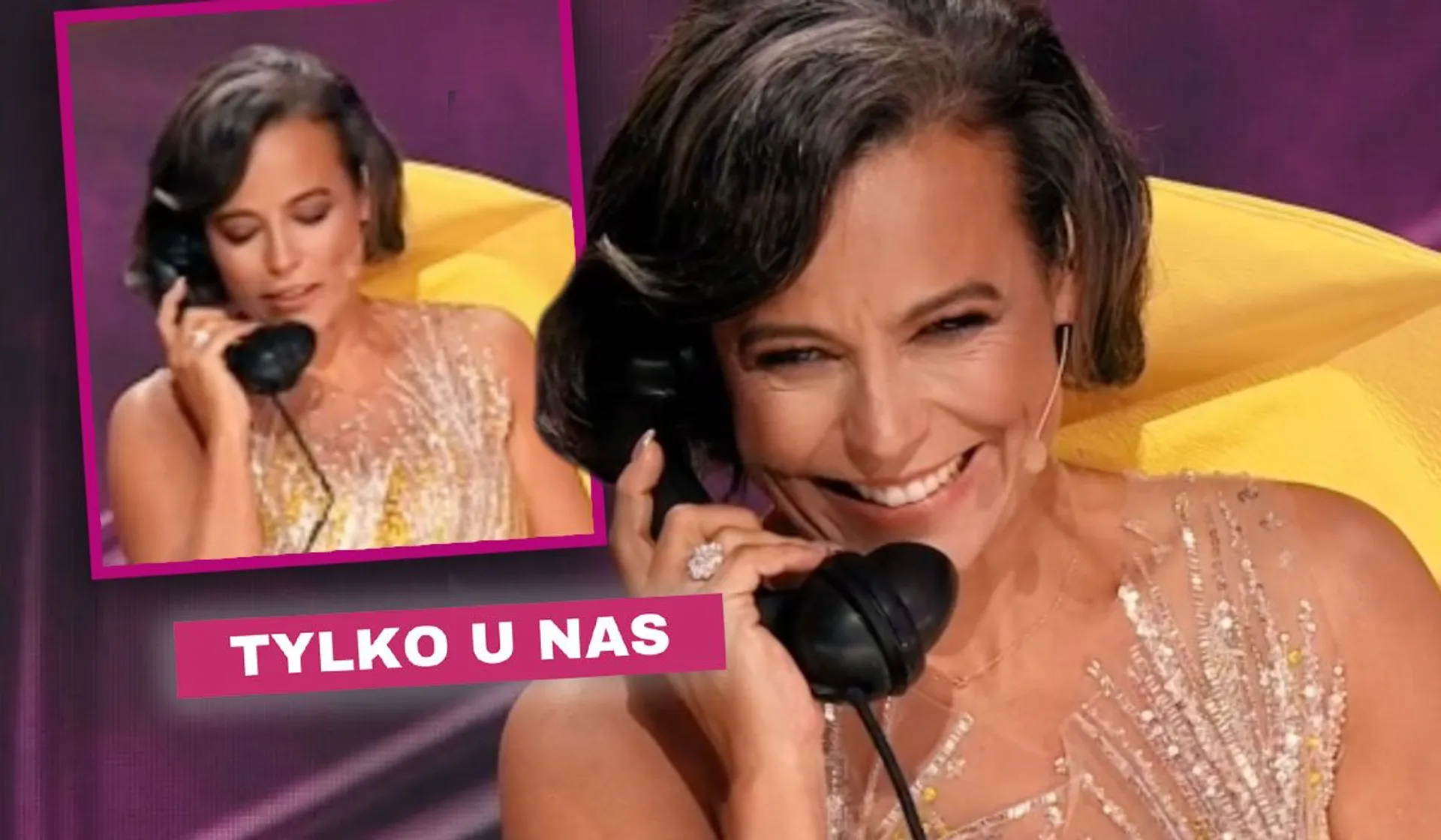 Anna Mucha odebrała telefon w Drag me out