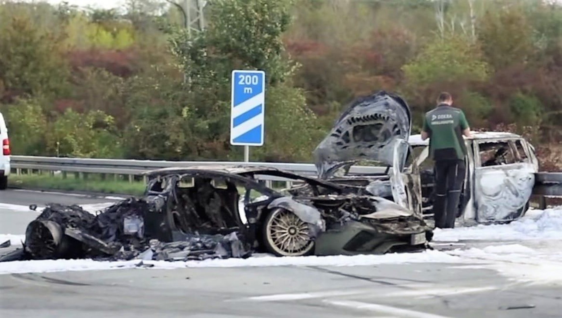 Lamborghini wypadek