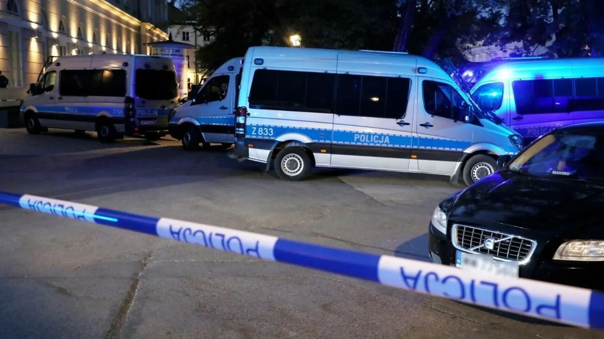 Policja, Białystok, Balony