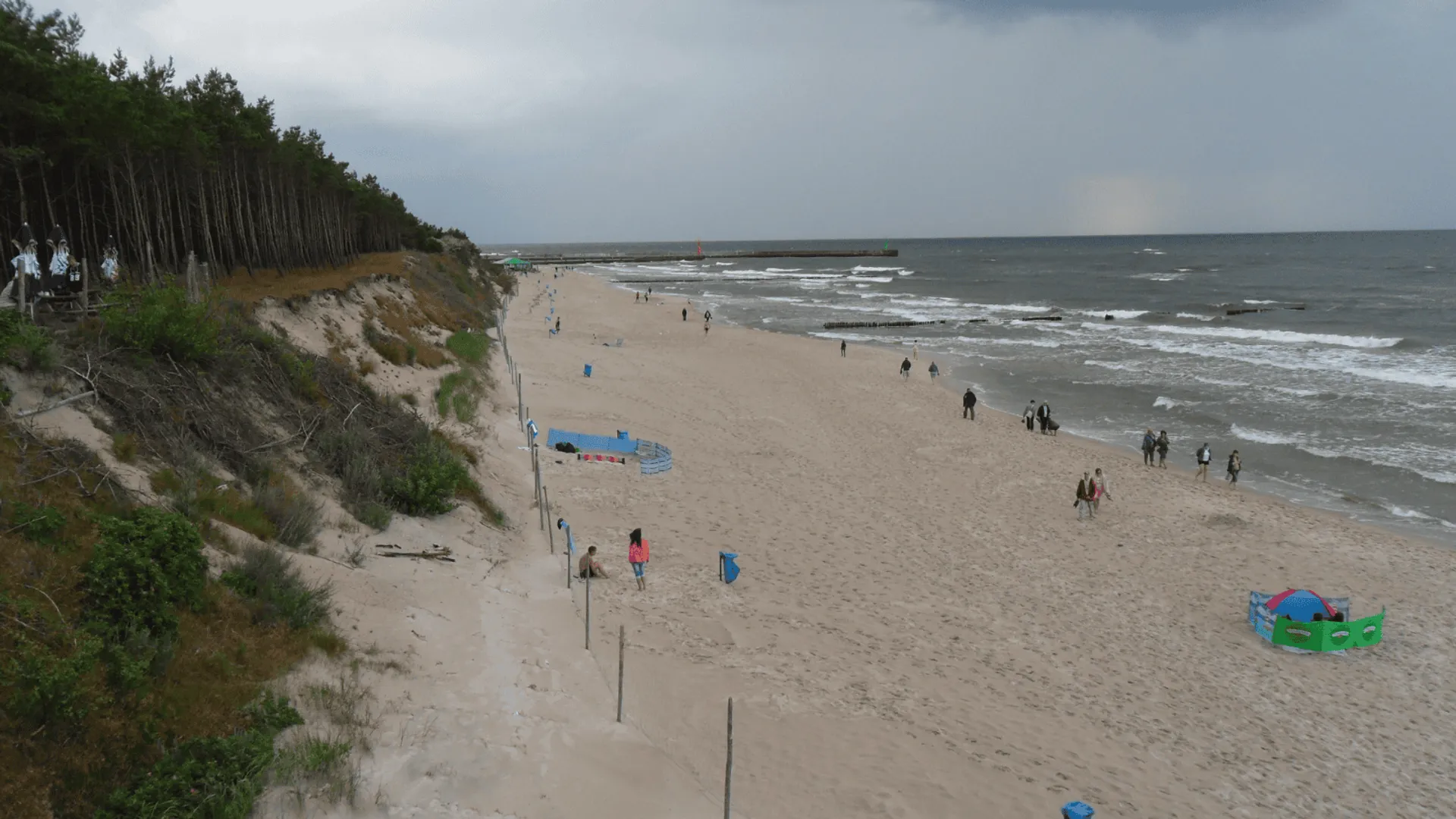 plaża nad Bałtykiem