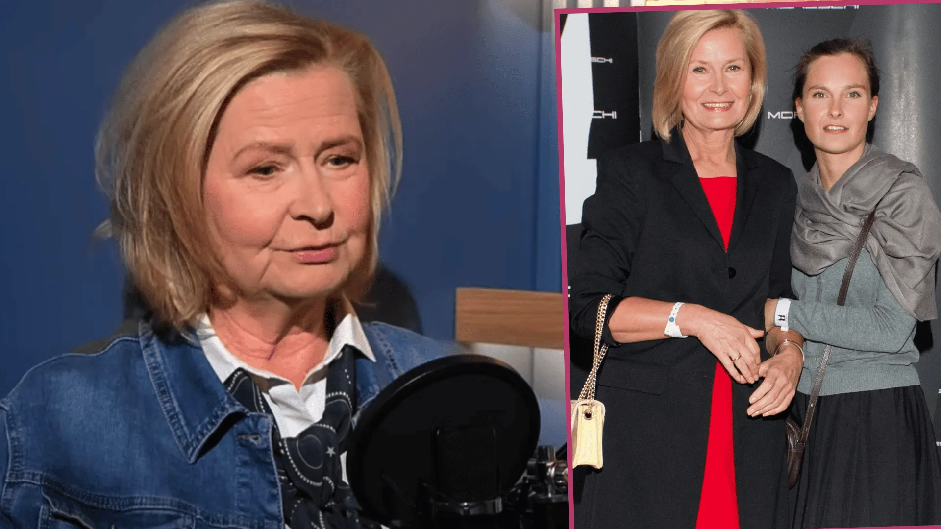 Barbara Bursztynowicz z córką, fot. KAPiF, Świat Gwiazd