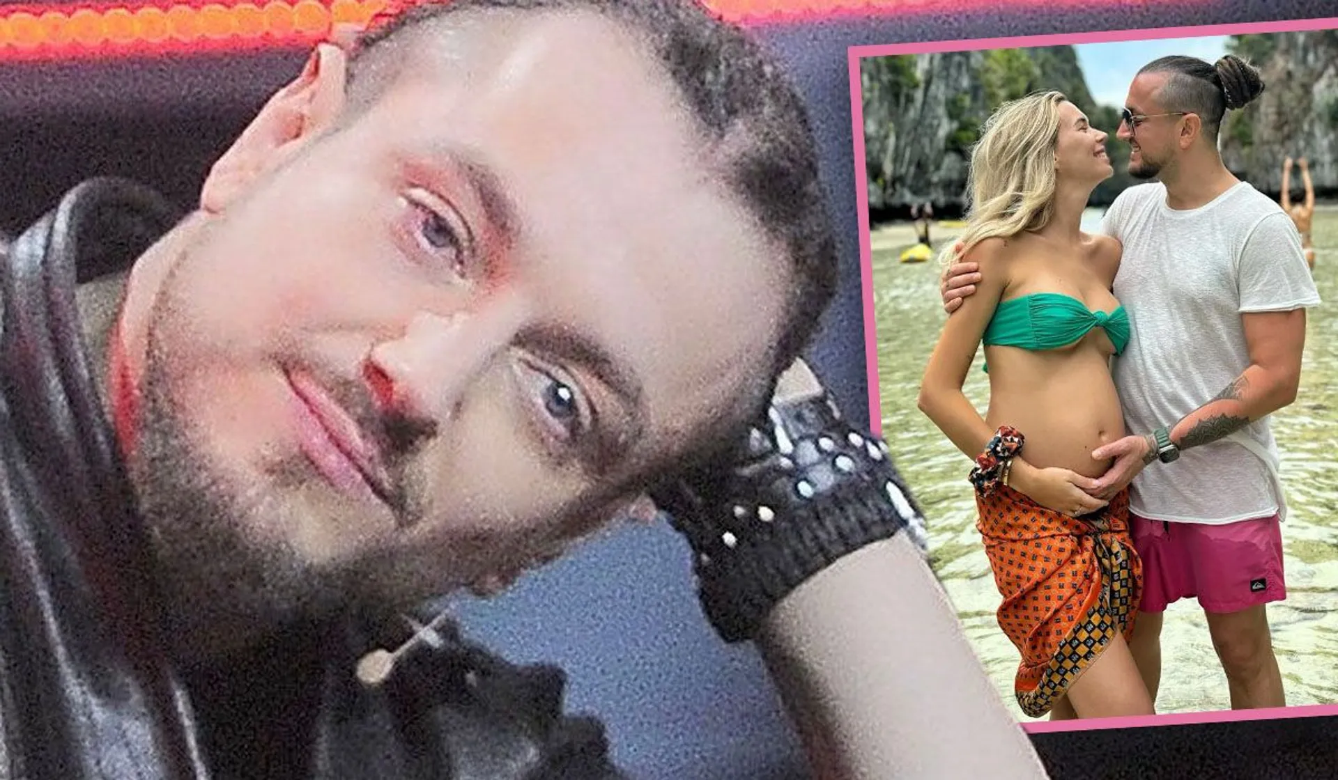 Baron, Sandra Kubicka w ciąży