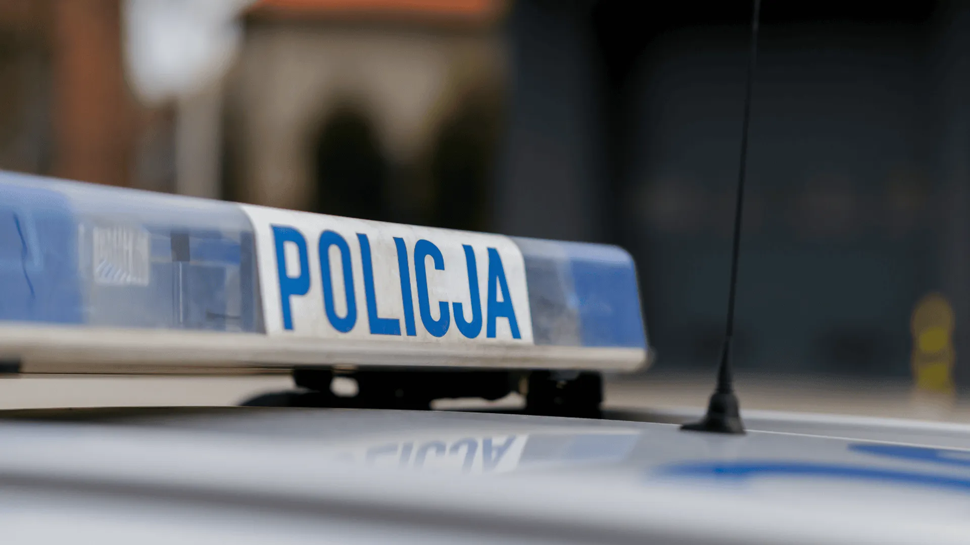 Wypadek, policja