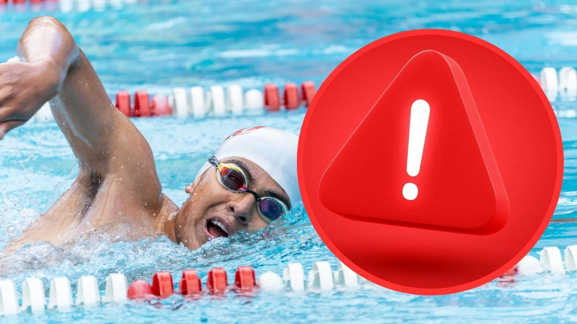 Ewakuacja na basenie