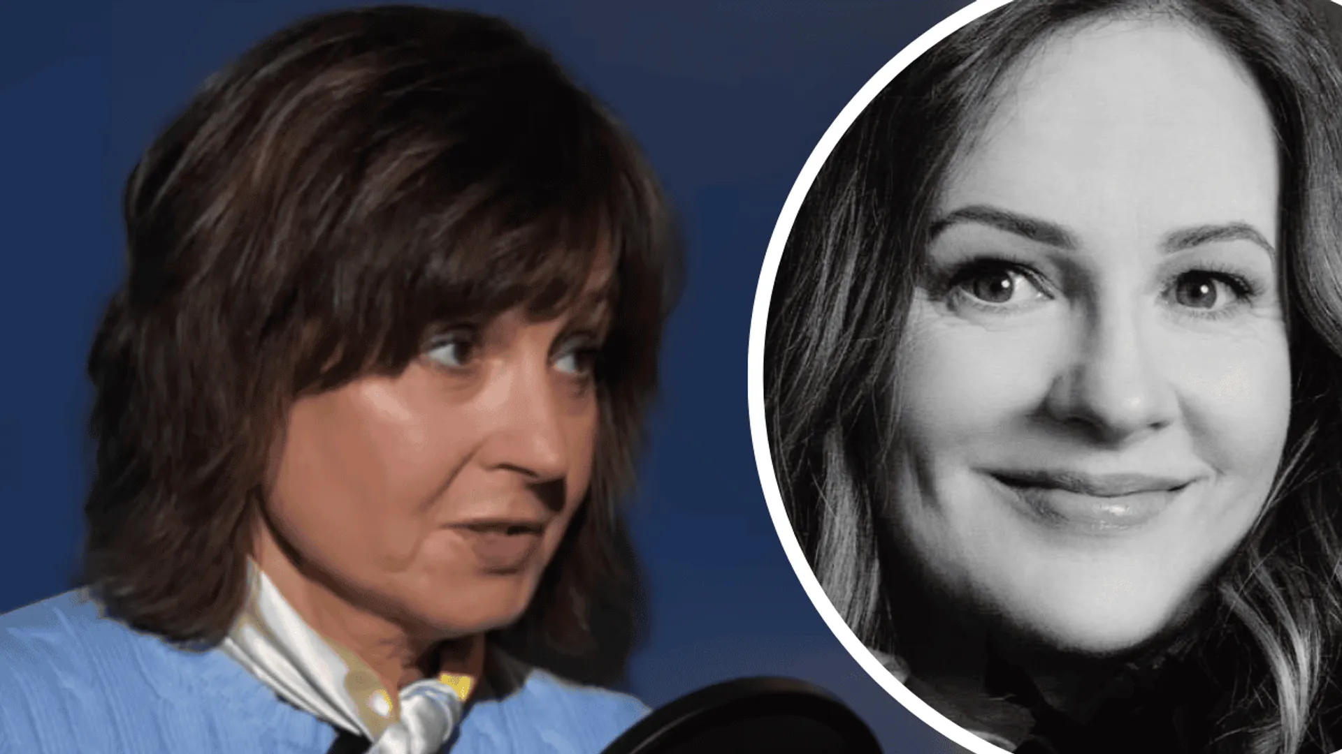Beata Harasimowicz i Joanna Kołaczkowska