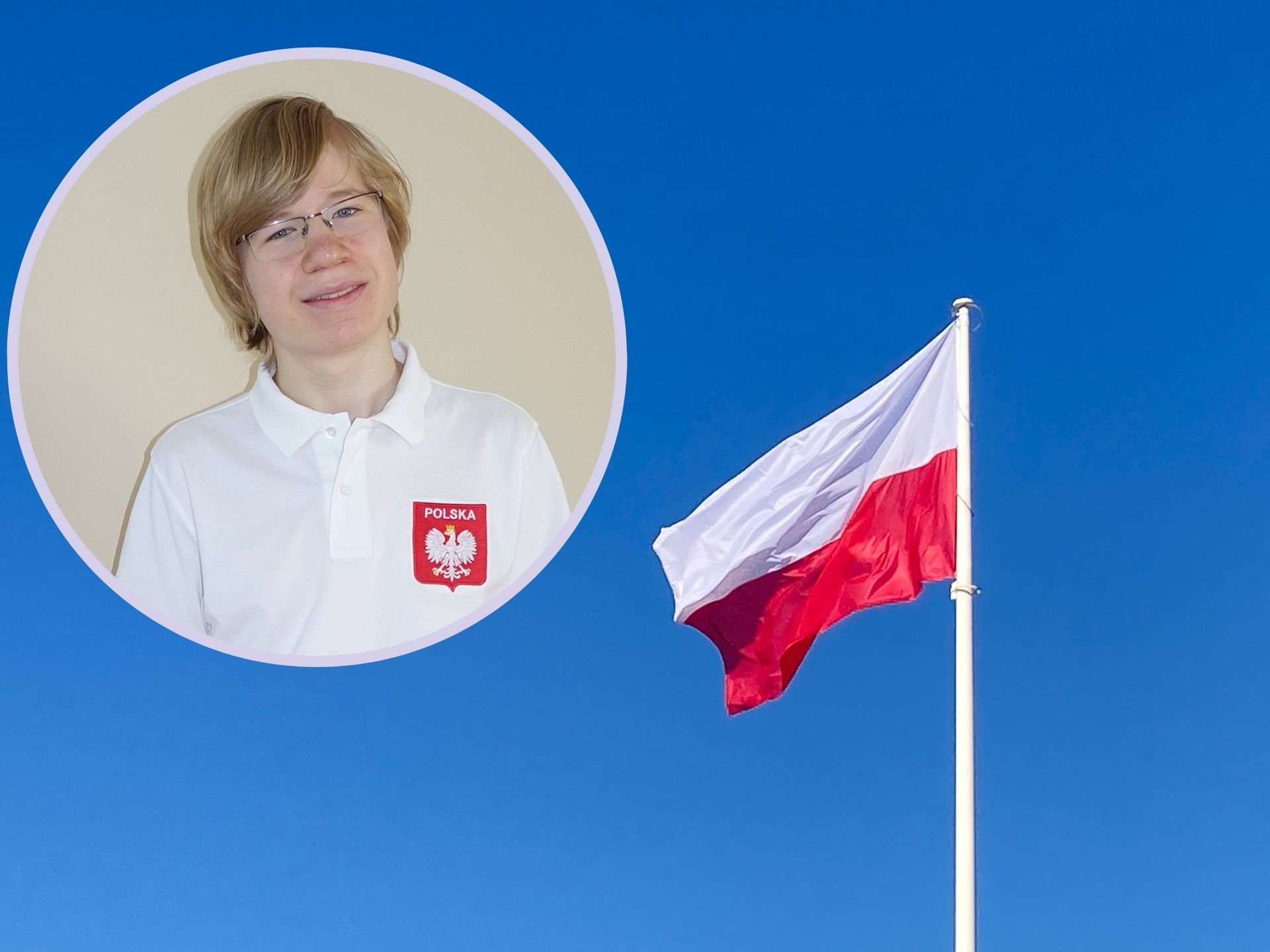 Michał Lipiec polska sukces flaga
