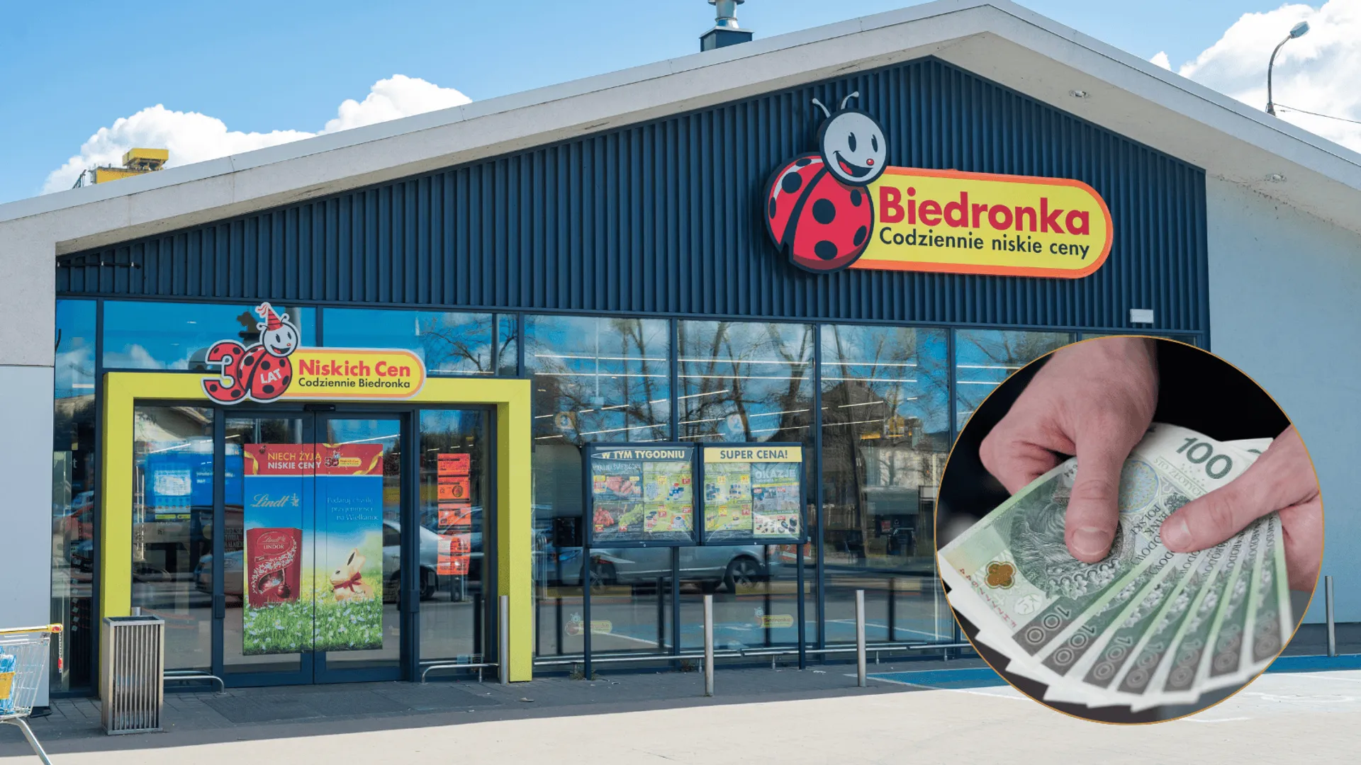 Biedronka, dodatkowe pieniądze dla pracowników fot. Canva Pro