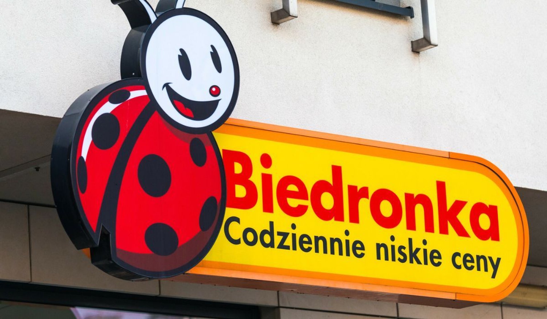 Logo sklepu Biedronka