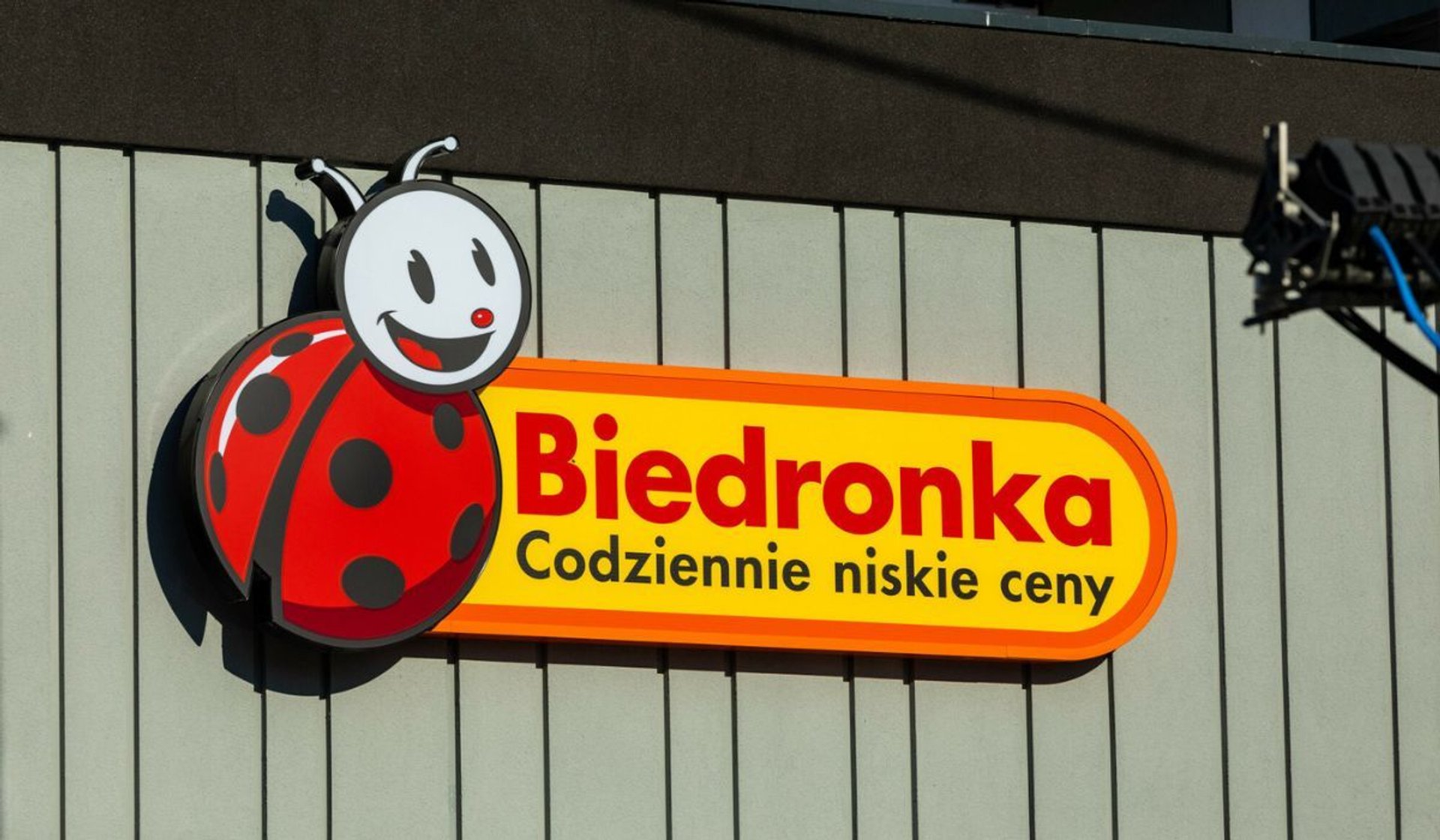 Logo sklepu Biedronka