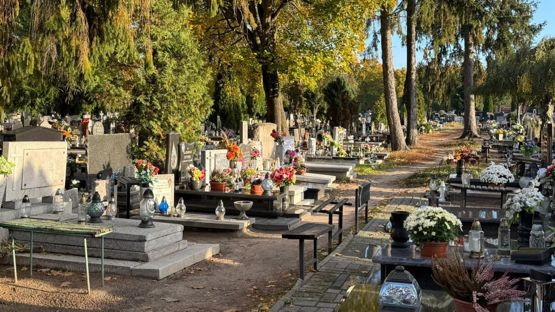 Wszystkich Świętych, cmentarz