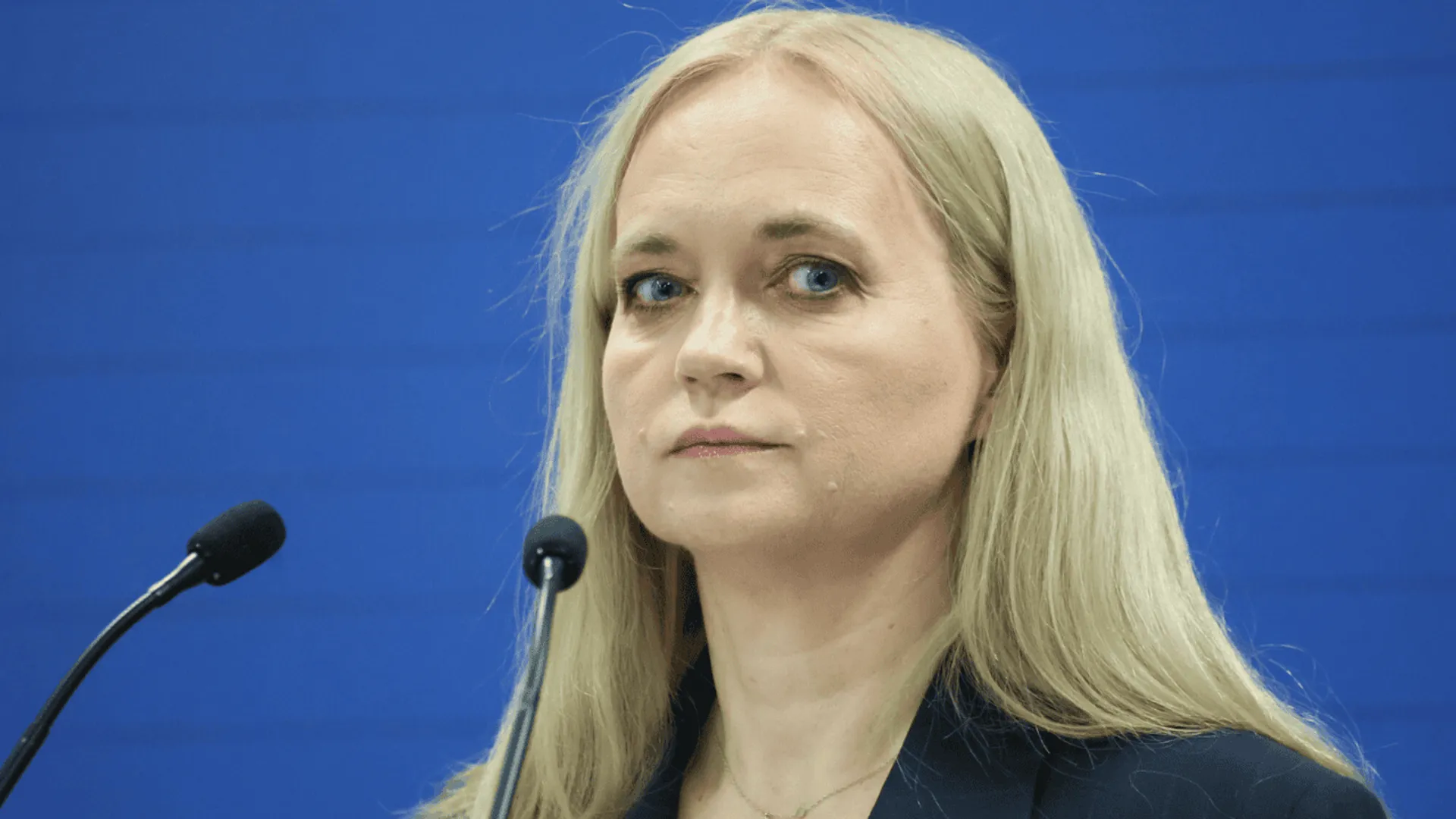 Briefing prasowy minister zdrowia Jolanty Sobieranskiej-Grendy 