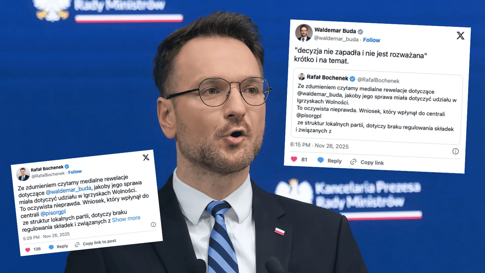 Waldemar Buda, Rafał Bochenek