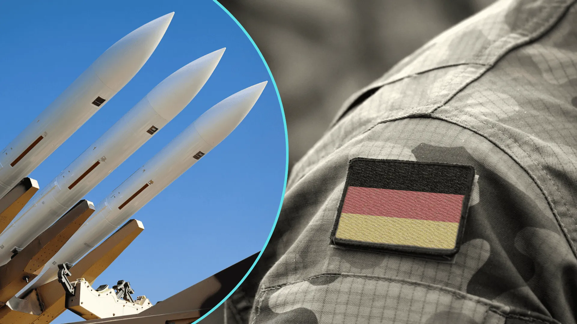 Irański atak rakietowy