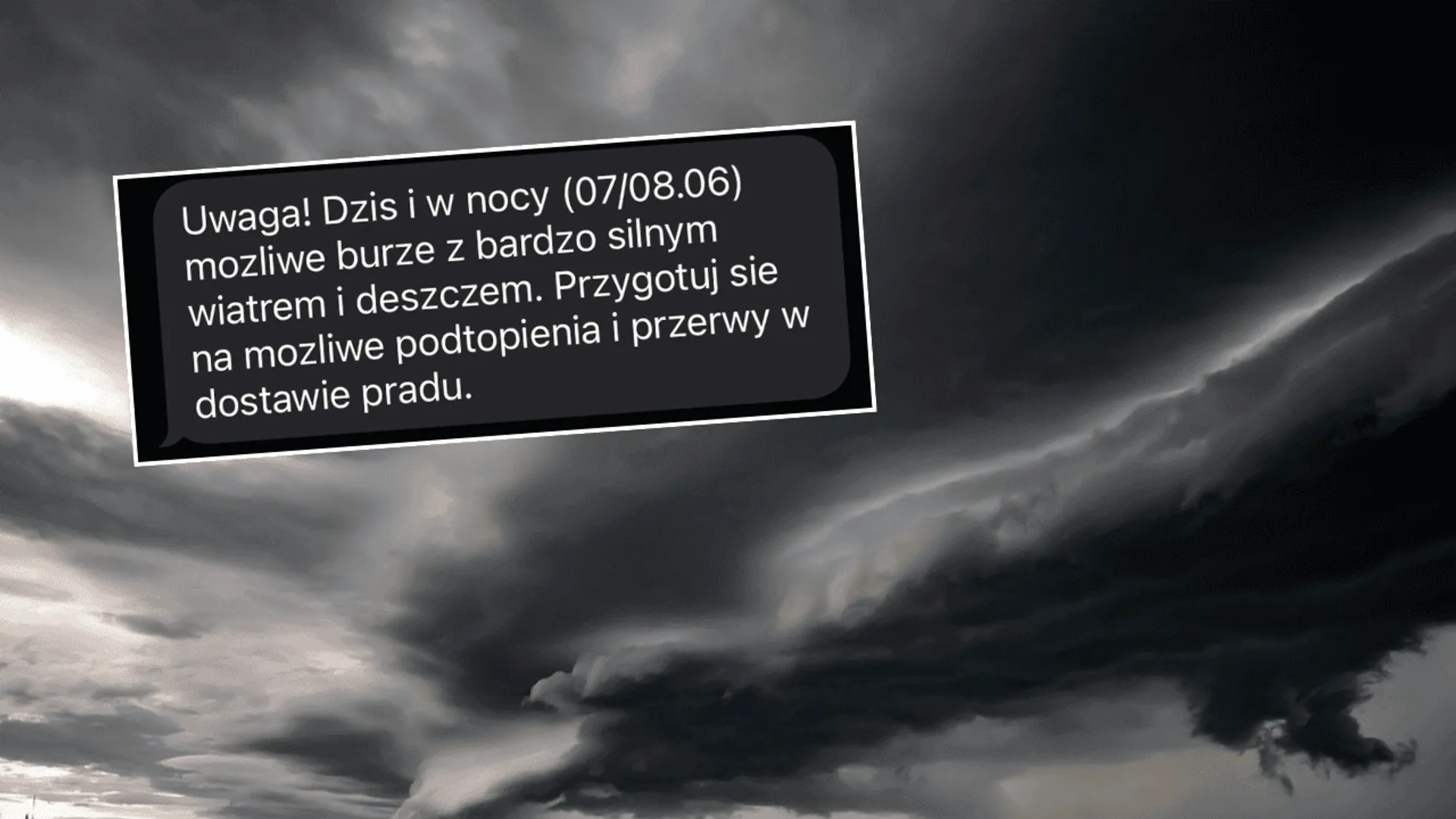 Burza, Alert RCB
