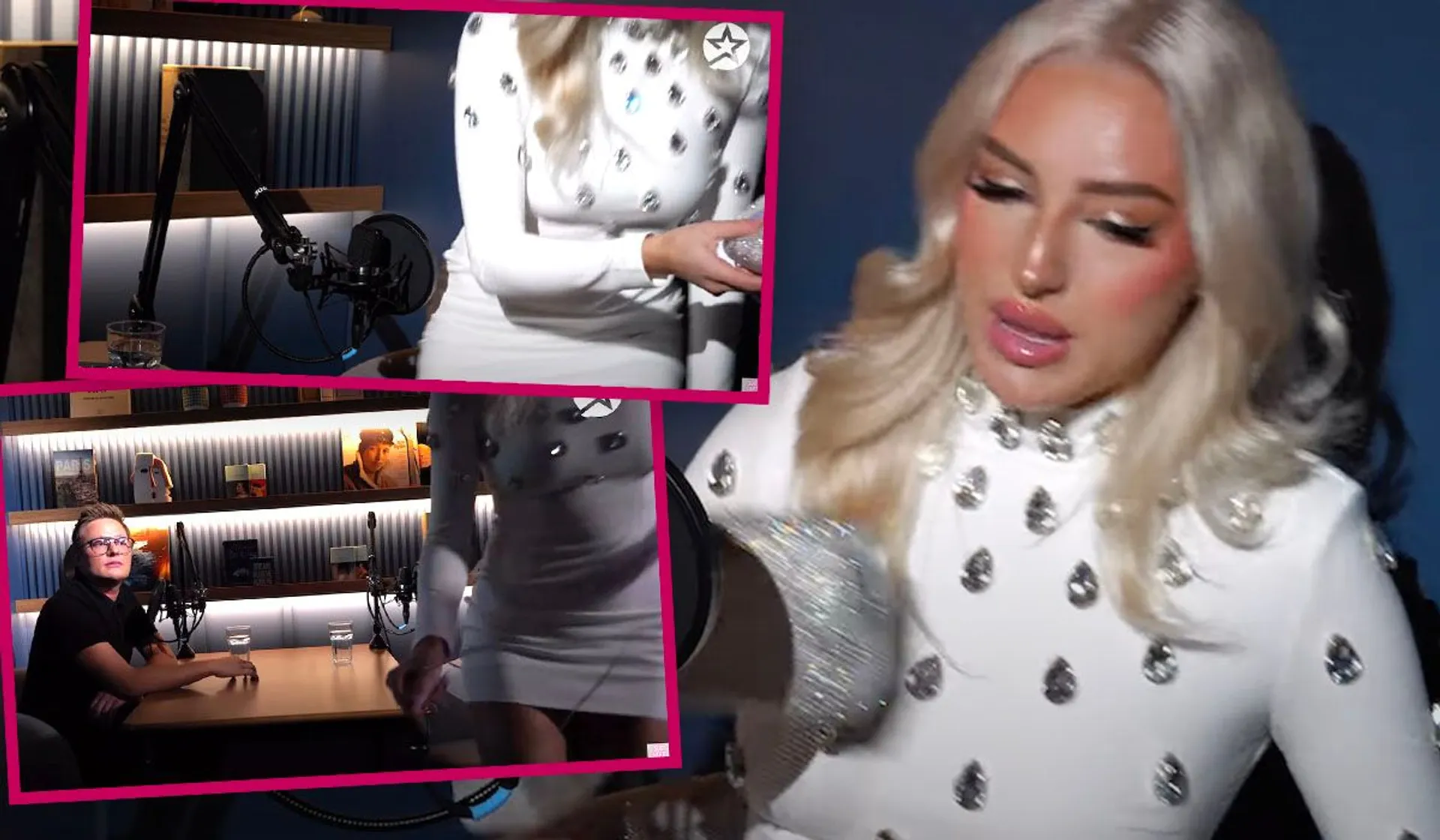 Tylko u nas: Caroline Derpienski przerwała wywiad i wyszła ze studia