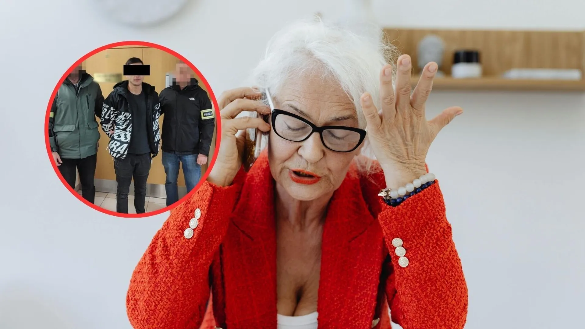 Chciał wyrwać 90 tysięcy od seniorki. 81-latka przechytrzyła oszusta