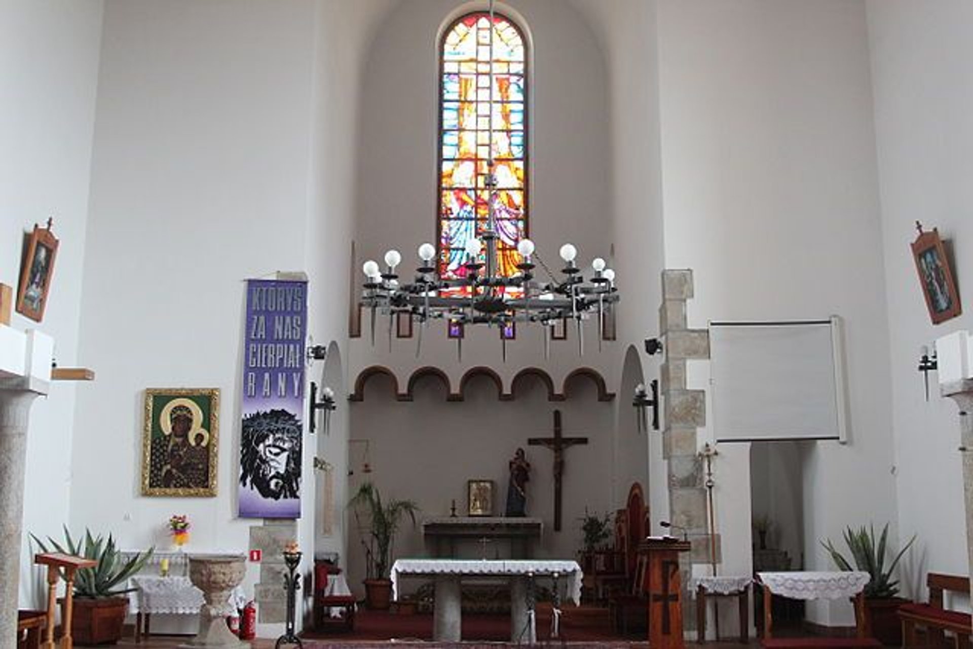 kościół wnętrze 