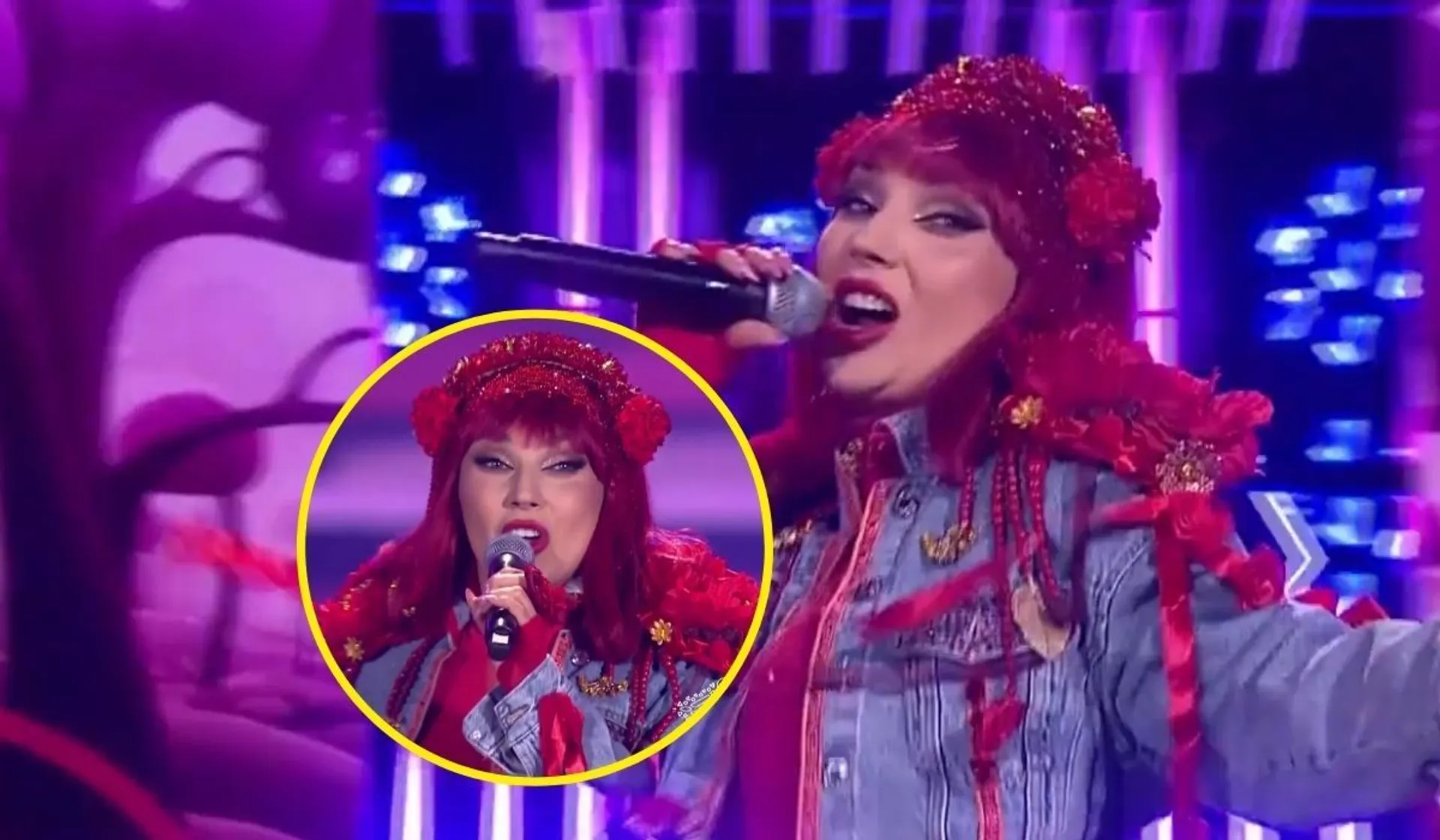 Cleo pod gradobiciem krytyki po występie na „Sylwestrze z Dwójką”, fot. kadr z programu „Sylwester z Dwójką”