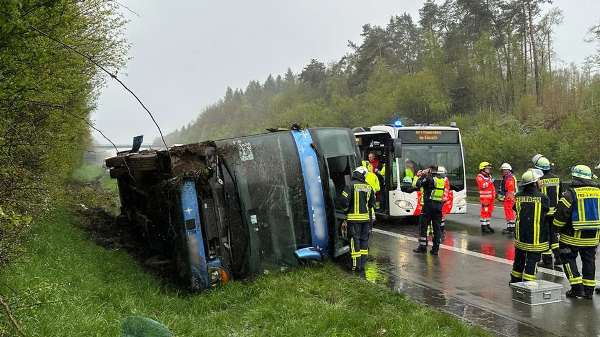 wypadek autokaru