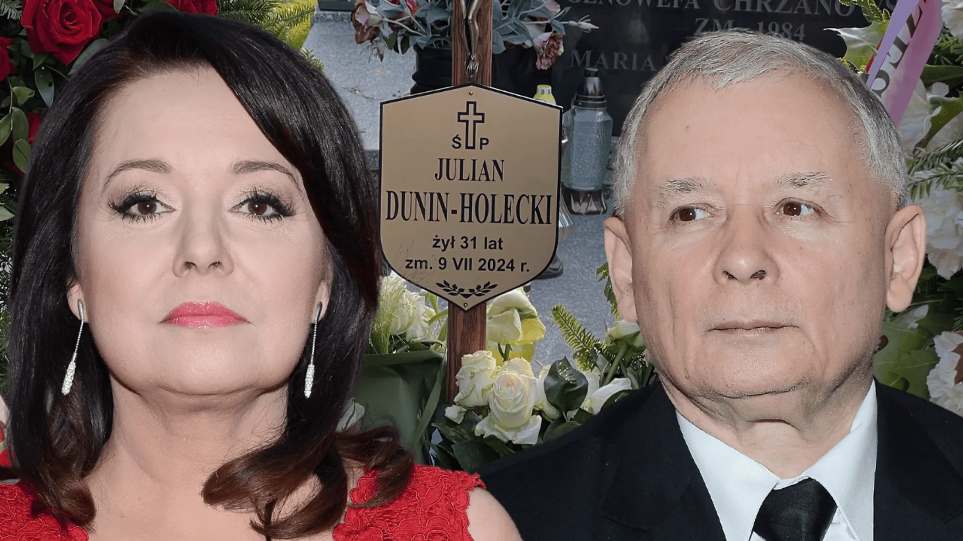 Danuta Holecka, Jarosław Kaczyński