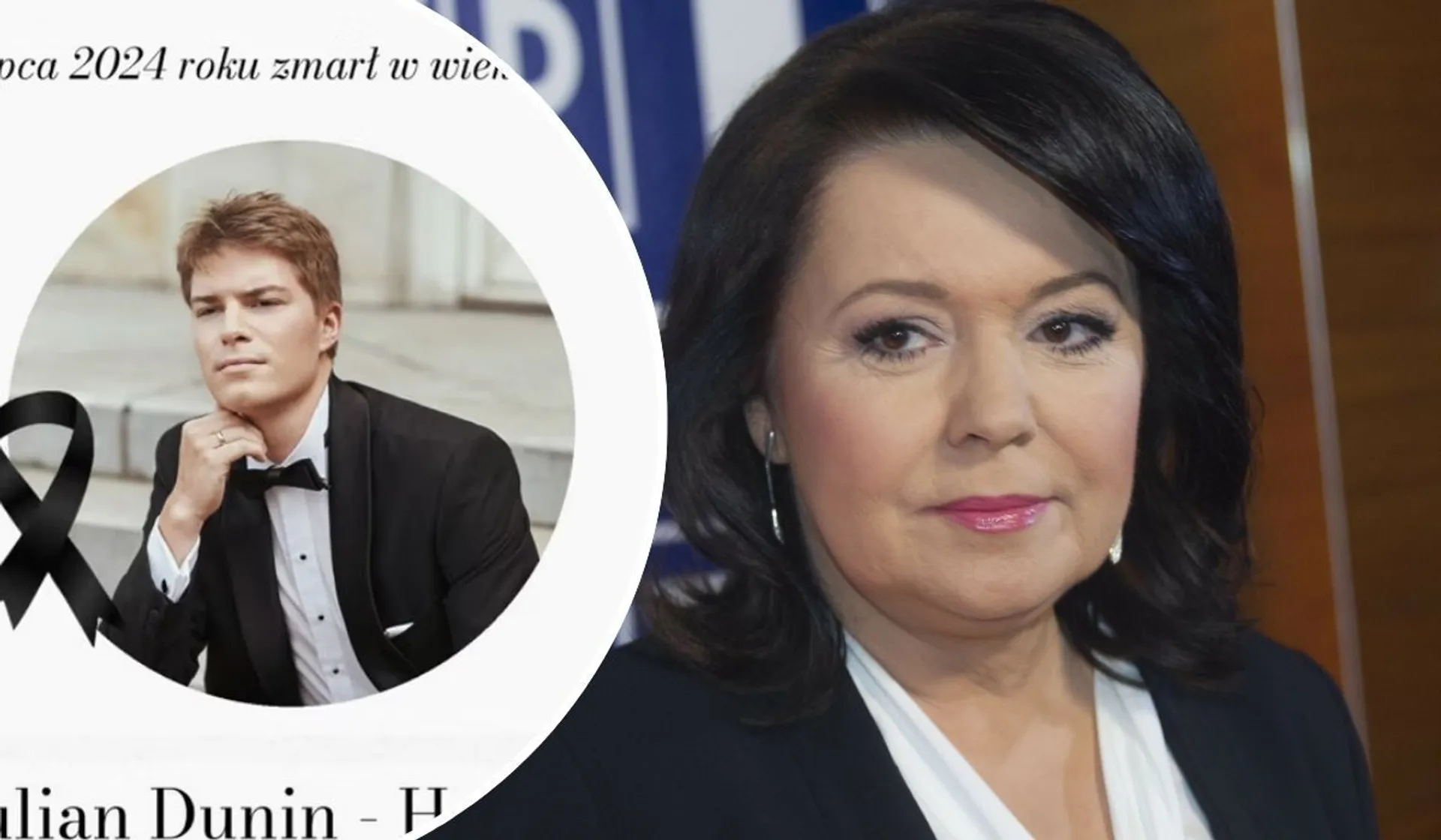 Danuta Holecka, nekrolog Juliana Dunina-Holeckiego