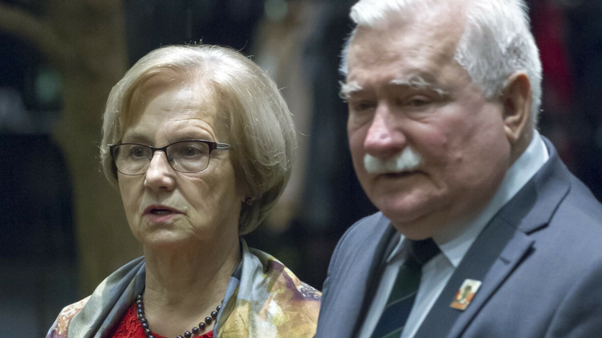 Danuta i Lech Wałęsowie