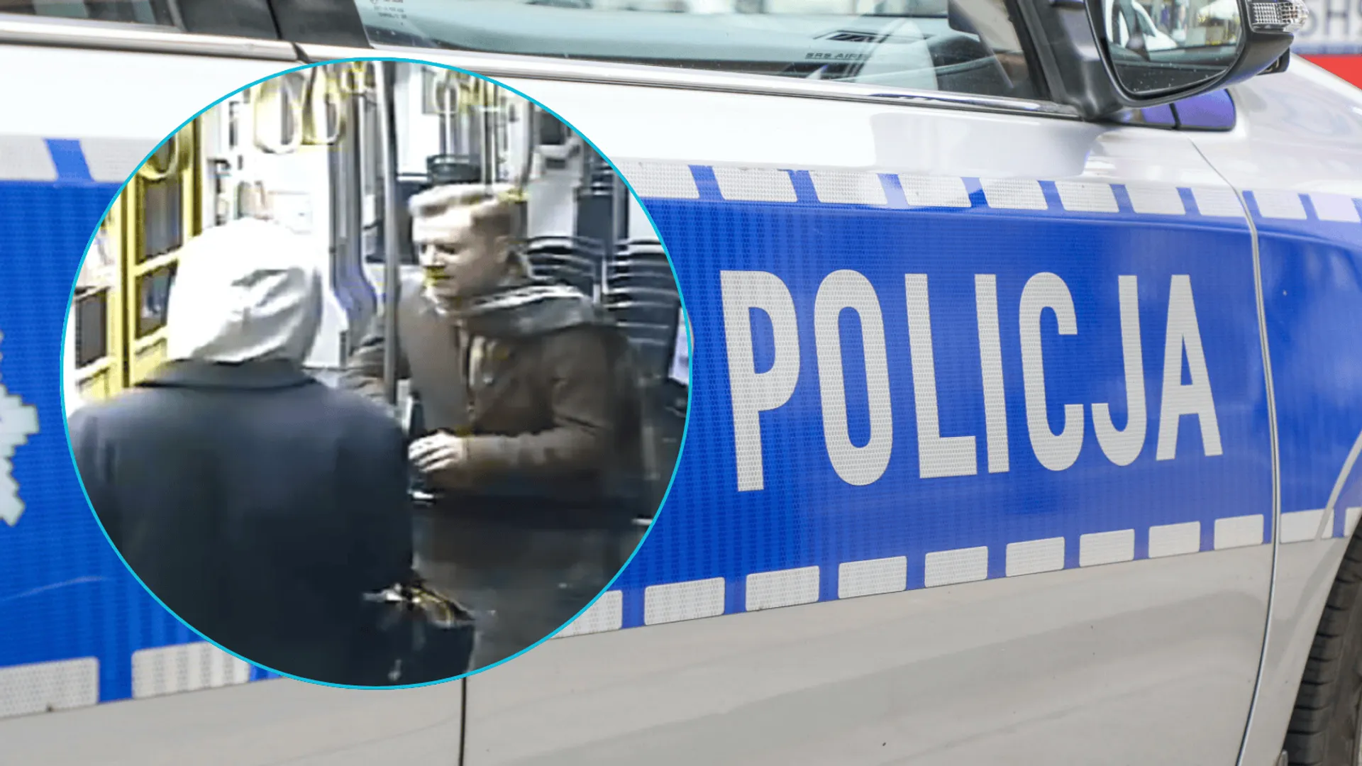 Brutalny atak w sercu Poznania. Motorniczy uderzony pięścią, policja publikuje zdjęcia